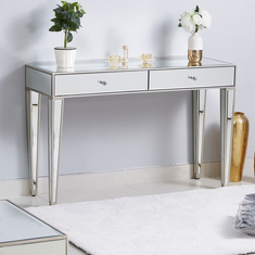 Mirage Console Desk with 2-Drawers