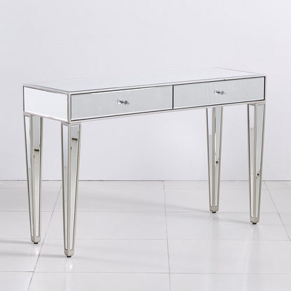 Mirage Console Desk with 2-Drawers