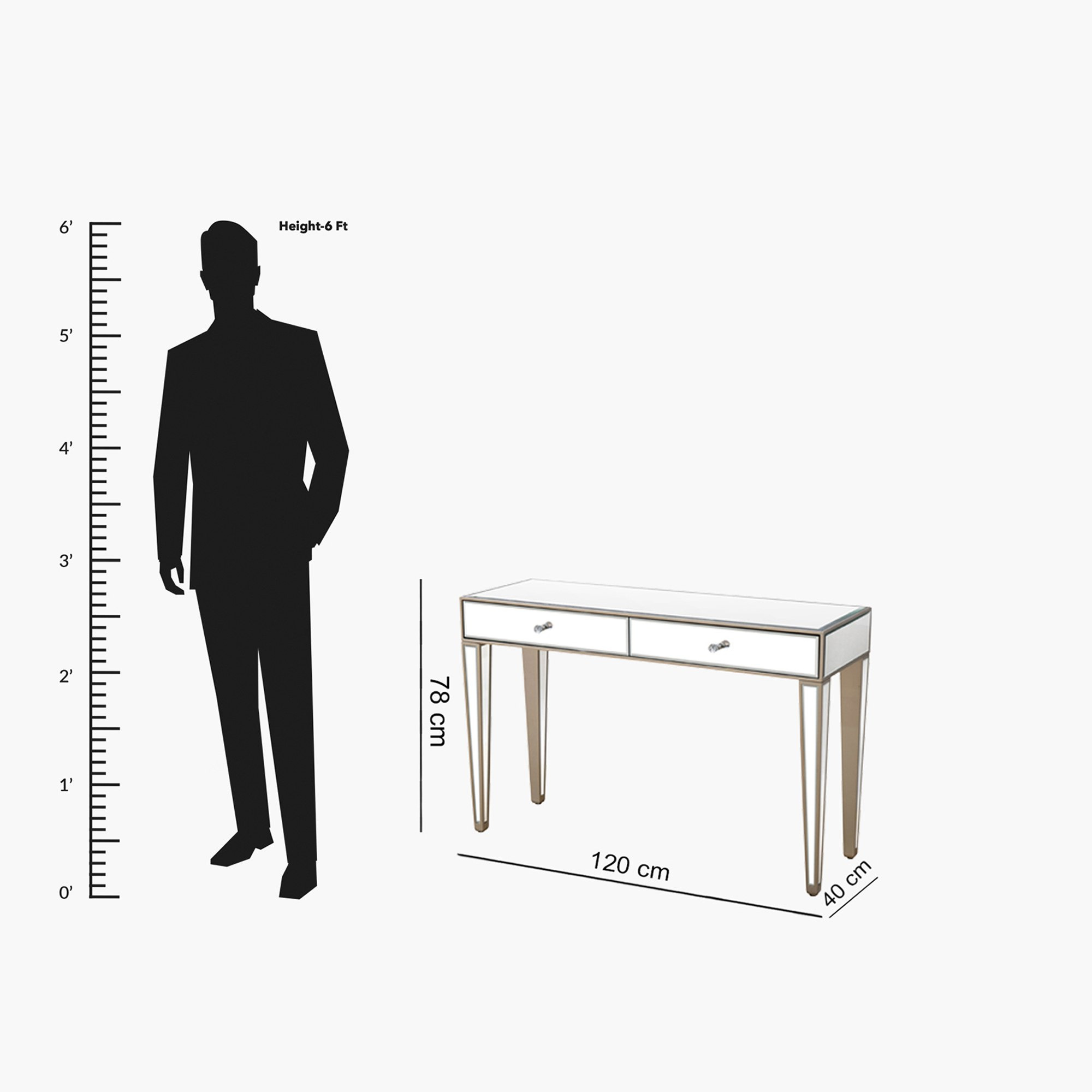 مكتب كونسول بدرجين من ميراج-hbxfurniture-tablesandstands-consoletables-image-6