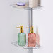 Sanity Telescopic Extendable Shower Caddy with 4-Baskets-Shower Caddies and Wall Hooks-thumbnail-1