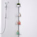 Sanity Telescopic Extendable Shower Caddy with 4-Baskets-Shower Caddies and Wall Hooks-thumbnailMobile-3