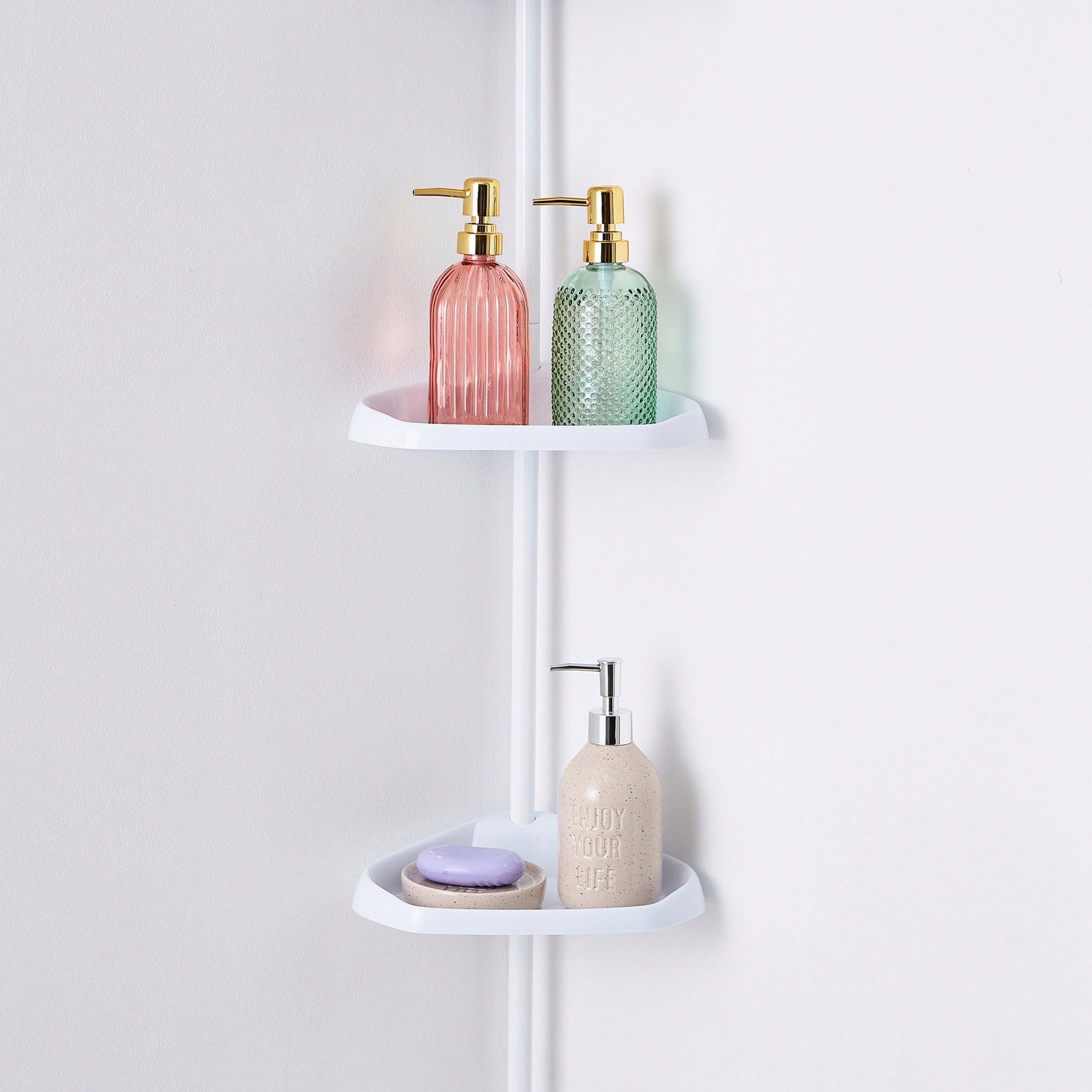Sanity Telescopic Extendable Shower Rack with 4-Baskets-PROMO_HB_AE_B1G1_250925-image-2