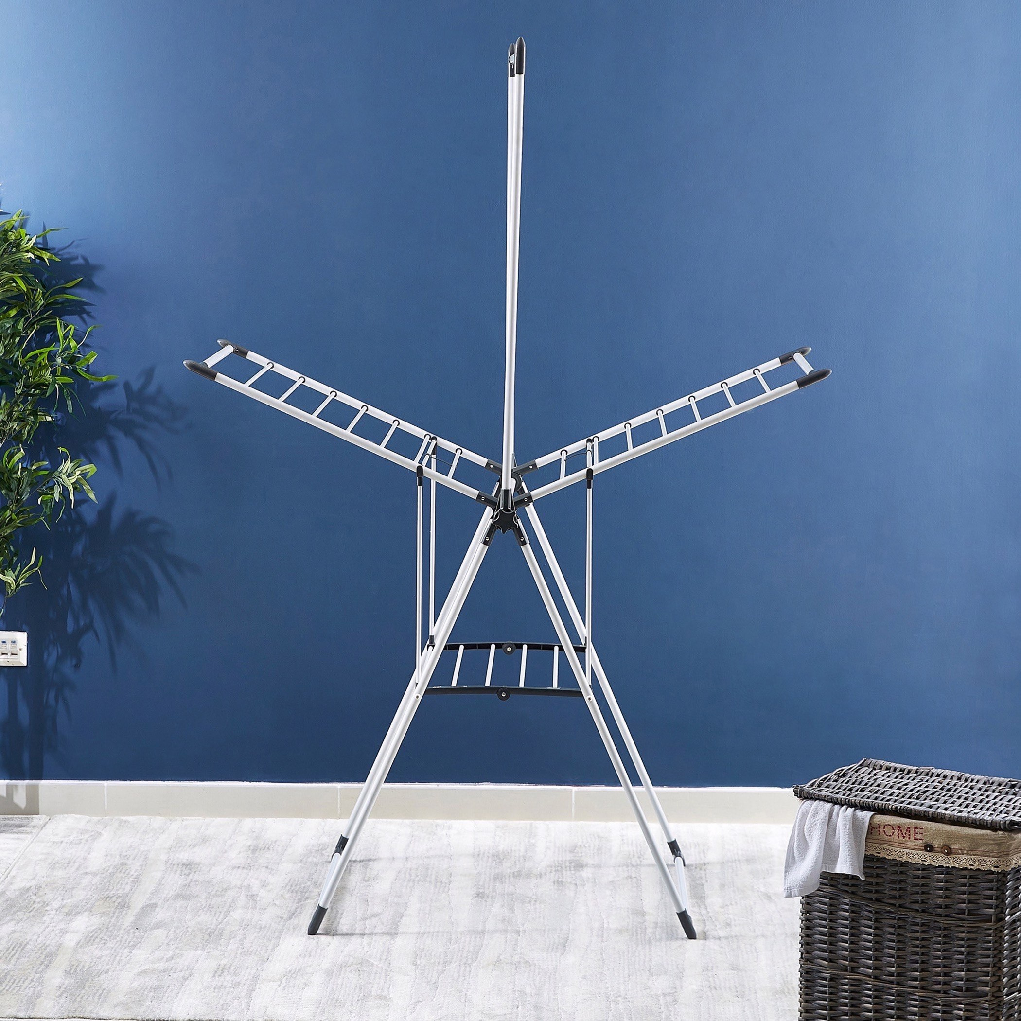 مجفف ملابس من ماكسيمو - 122x7x38 سم-hbxhomeware-bathandlaundry-clothesdryingracks-image-3