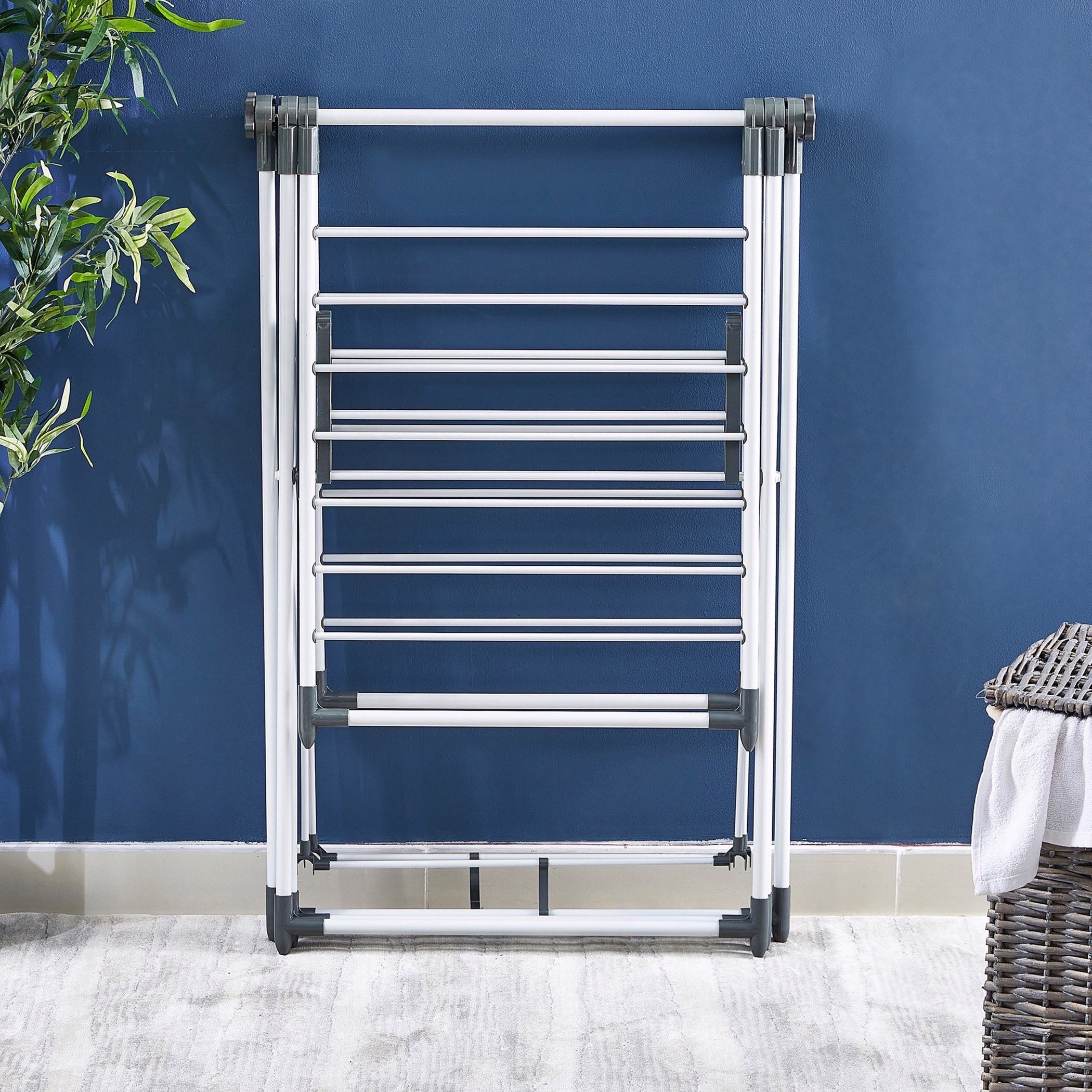 مجفف ملابس من ماكسيمو - 122x7x38 سم-hbxhomeware-bathandlaundry-clothesdryingracks-image-6