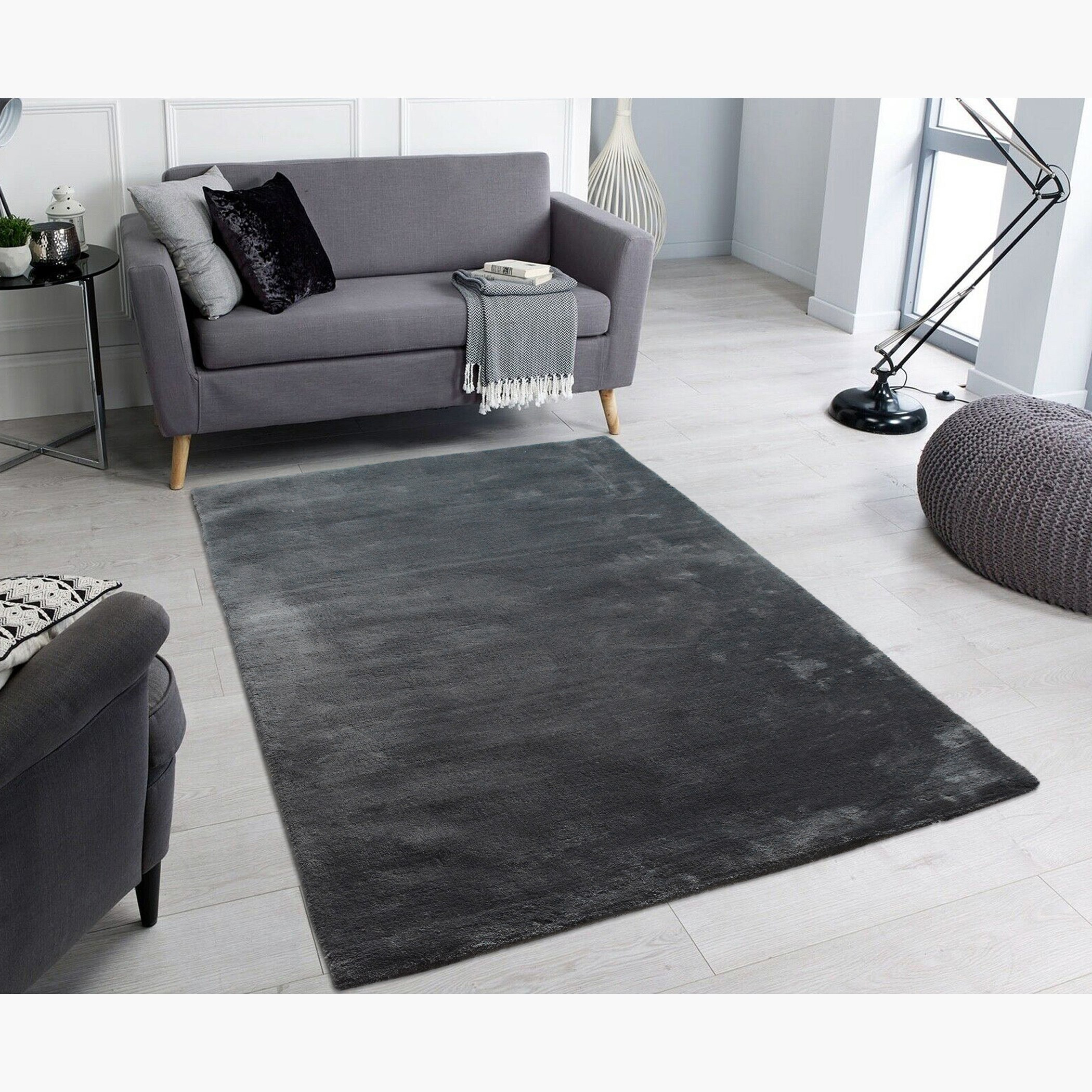 سجادة ميكروفيبر فائقة النعومة من بيل - 140x200 سم-hbxdecorandfurnishings-floorcoverings-rugs-image-1