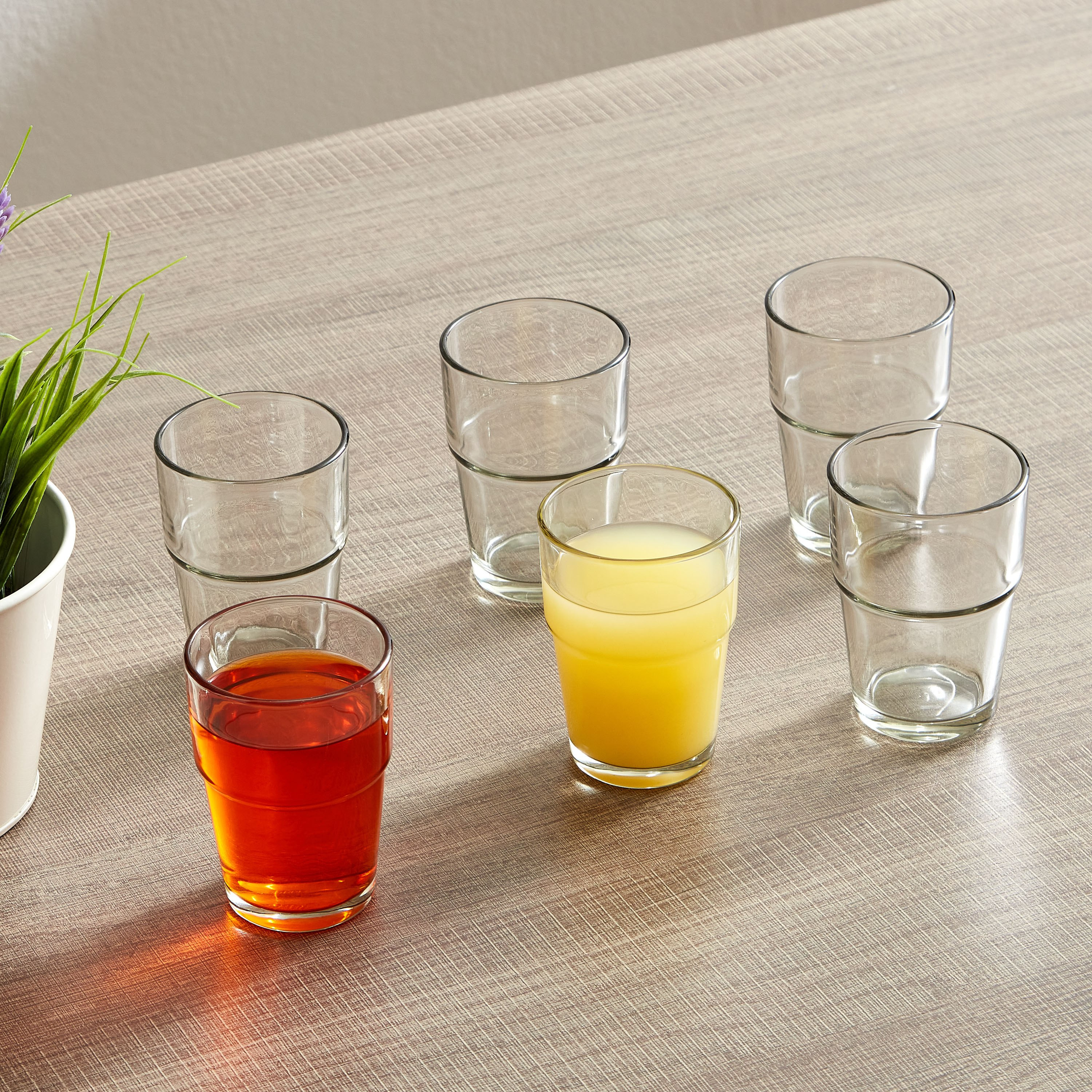 طقم كاسات مياه 6 قطع من أطلس - 200 مل-hbxhomeware-hbxkitchen-image-2