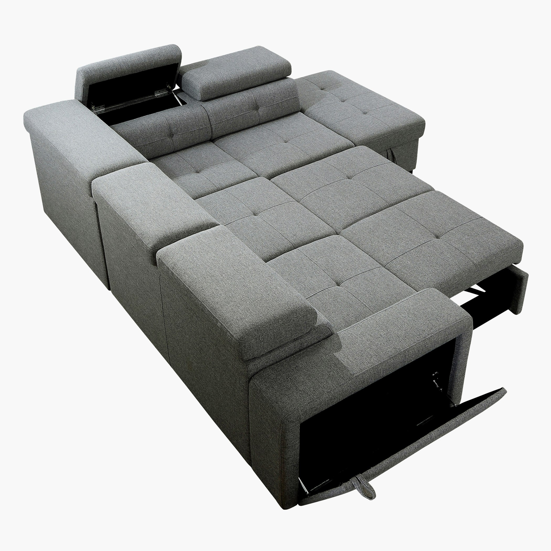 كنبة سرير قماشيّة ركنيّة مع وحدة تخزين من كرافت-hbxfurniture-livingroom-sofasandsofasets-image-4