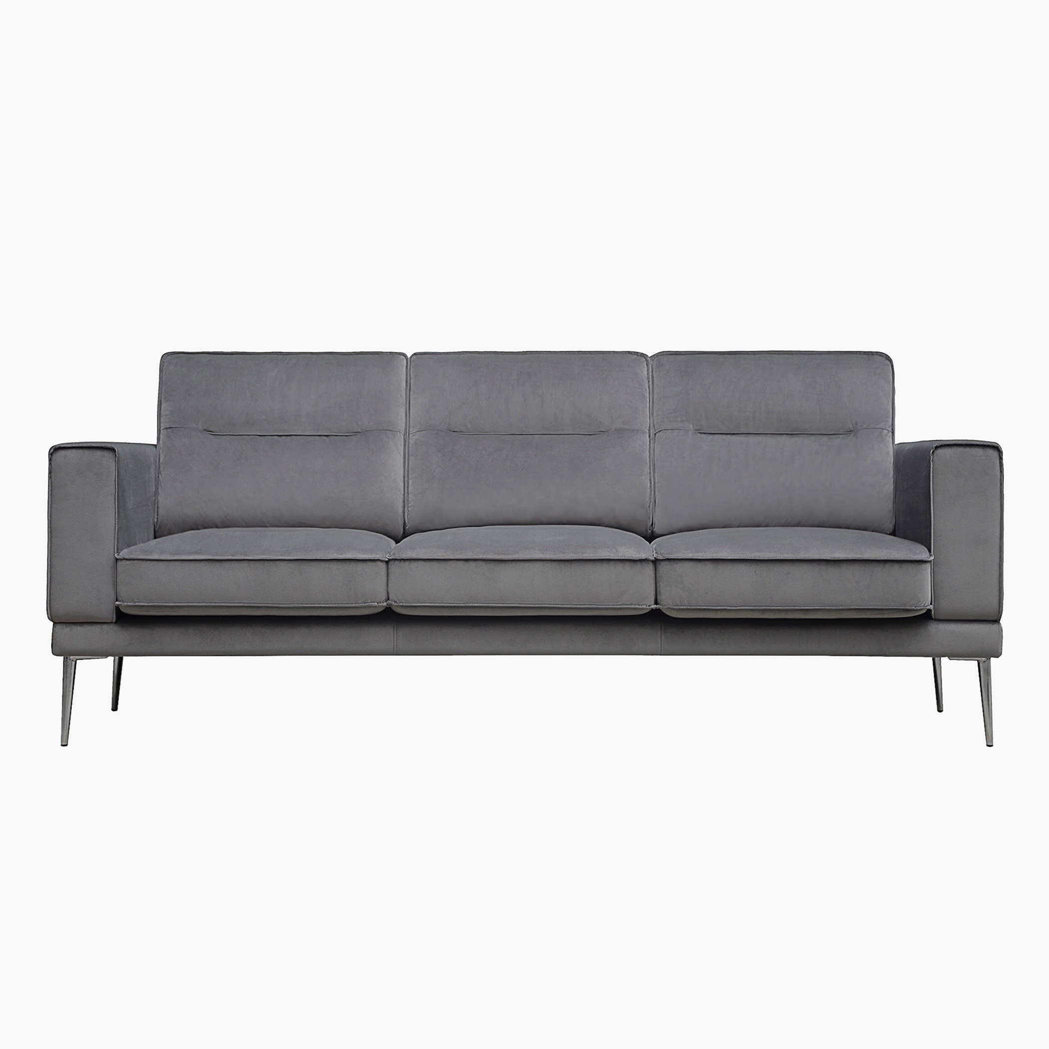 كنبة مخمليّة 3 مقاعد مع وسادتين من نيوبيري-hbxlivingroom-sofasandarmchairs-sofas-image-1