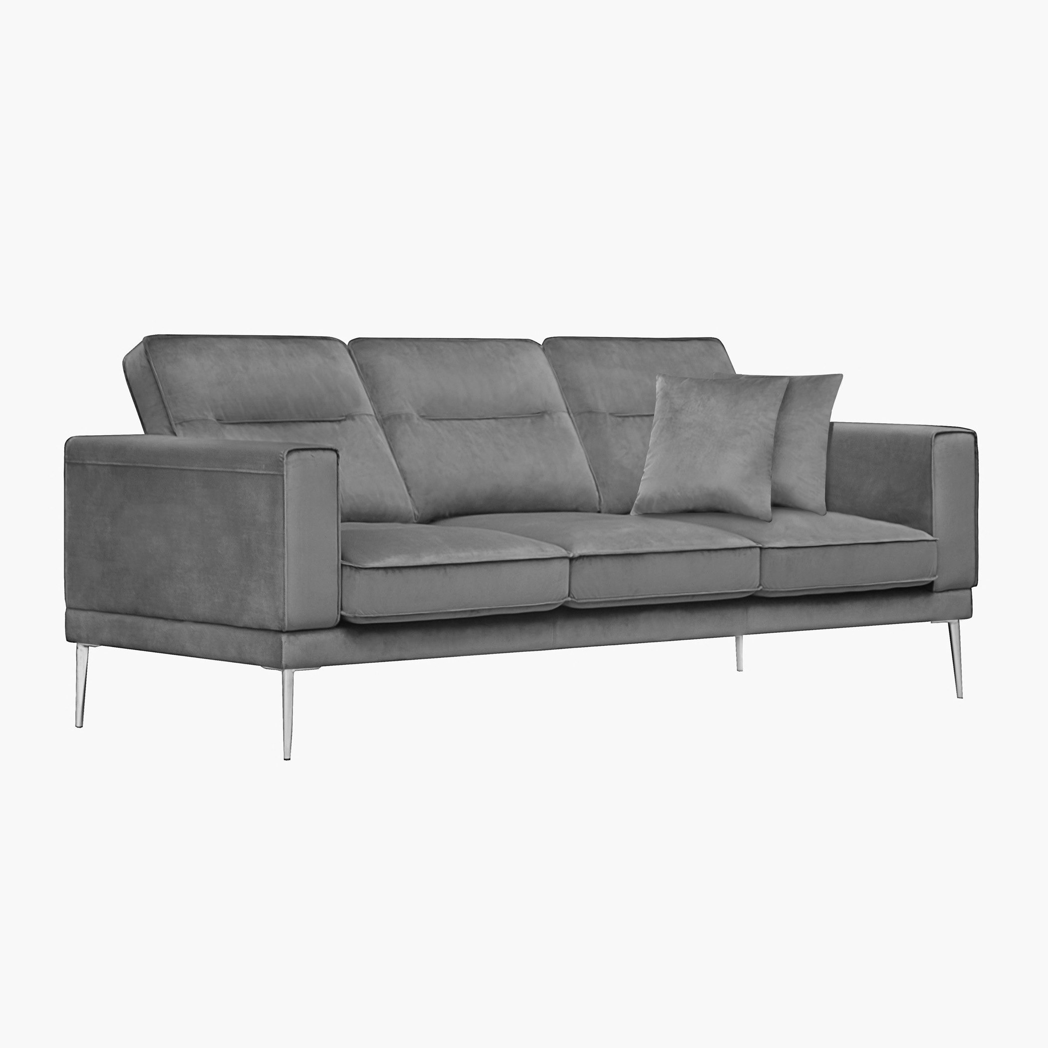 كنبة مخمليّة 3 مقاعد مع وسادتين من نيوبيري-hbxlivingroom-sofasandarmchairs-sofas-image-2