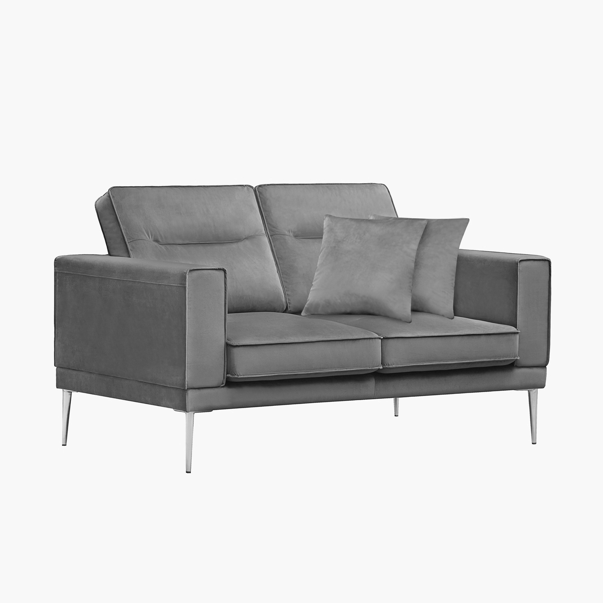 كنبة مخمليّة مقعدين مع وسادتين من نيوبيري-hbxlivingroom-sofasandarmchairs-sofas-image-2
