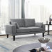 Edison 2-Seater Fabric Sofa with 2 Cushions-Sofas-thumbnailMobile-0