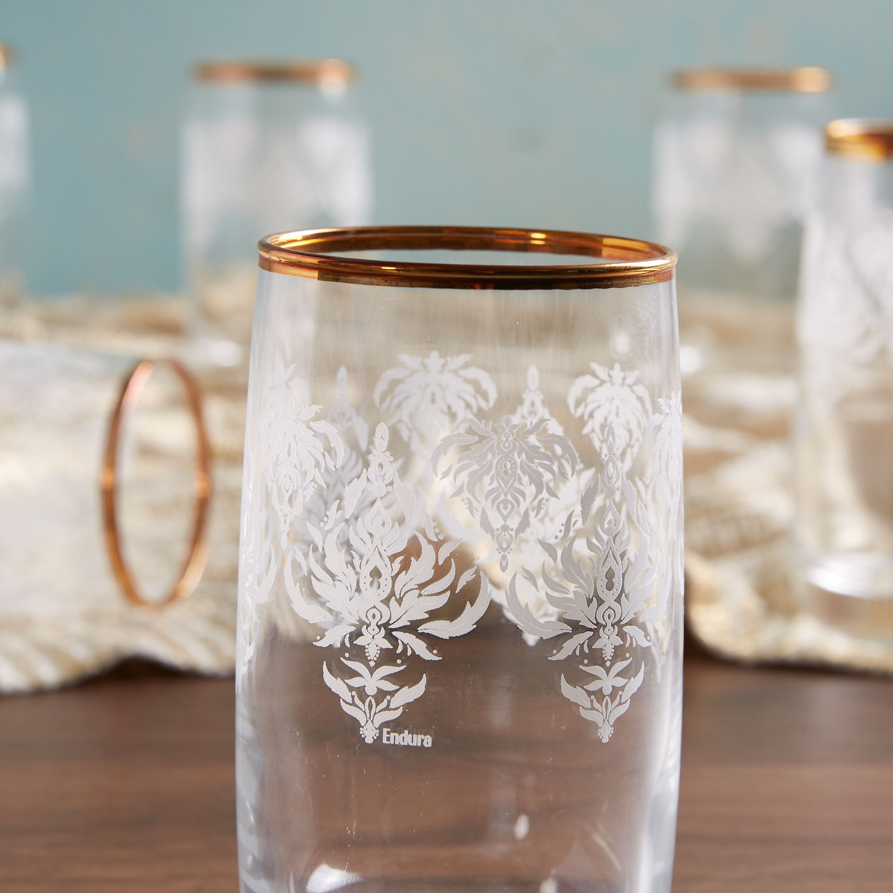 Luminarc Maysa Printed 6-Piece Hi Ball Tumbler - 330ml-hbxhomeware-hbxkitchen-image-3