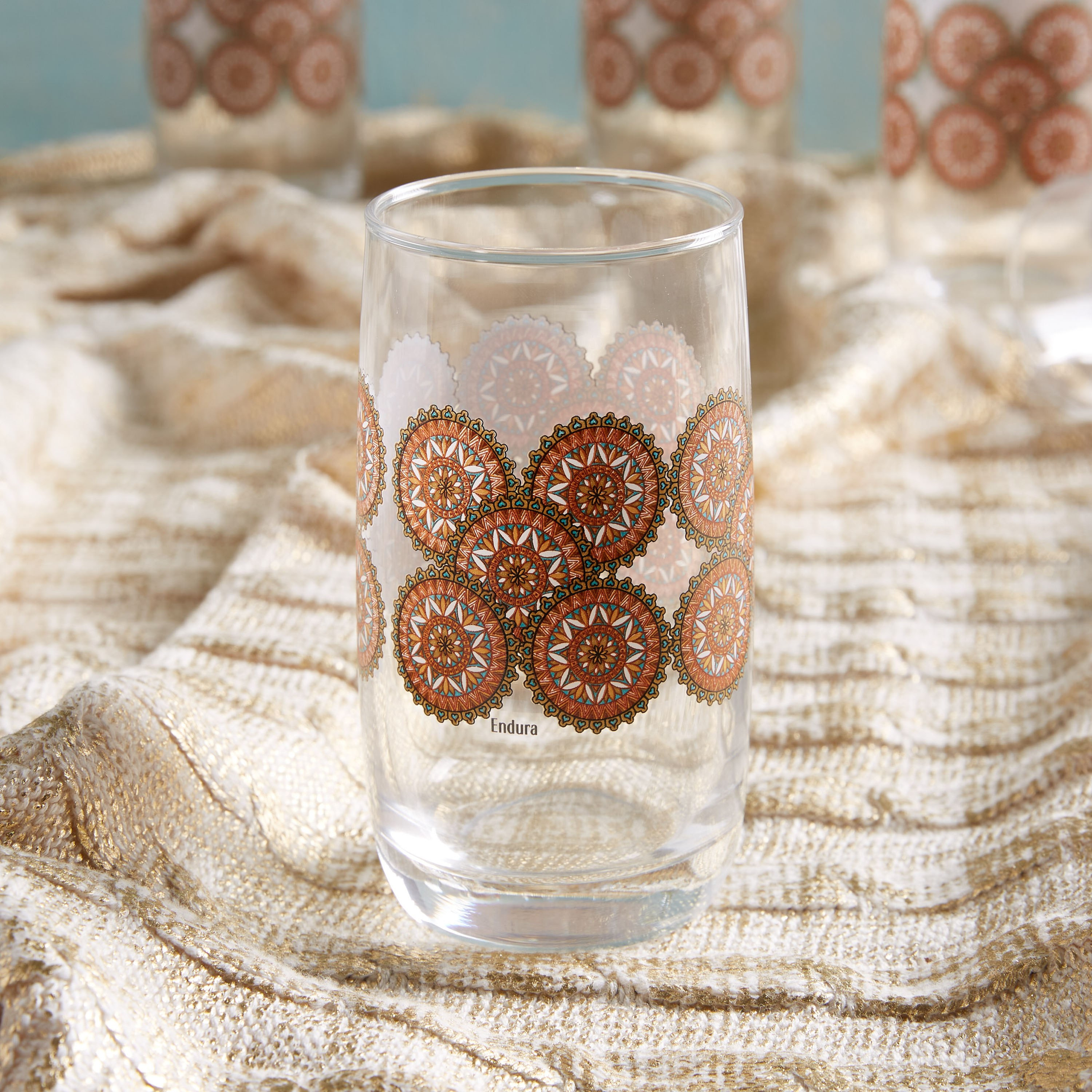 Luminarc Shayna Print 6-Piece High Ball Tumber - 330ml-hbxhomeware-hbxkitchen-image-2