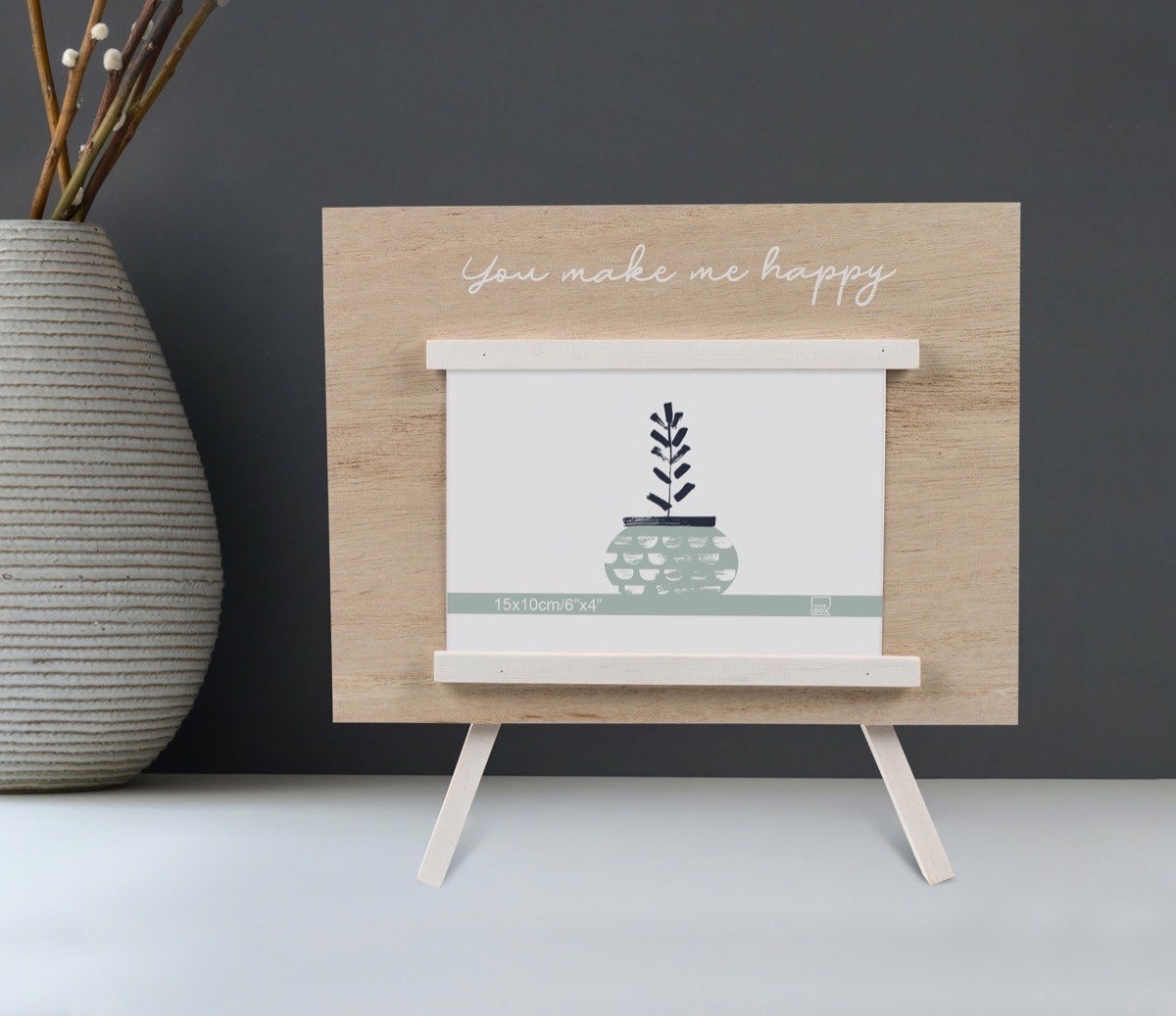 برواز صور من هابي- 23x3x24 سم-hbxkidsandyouth-walldecor-photoframes-image-1