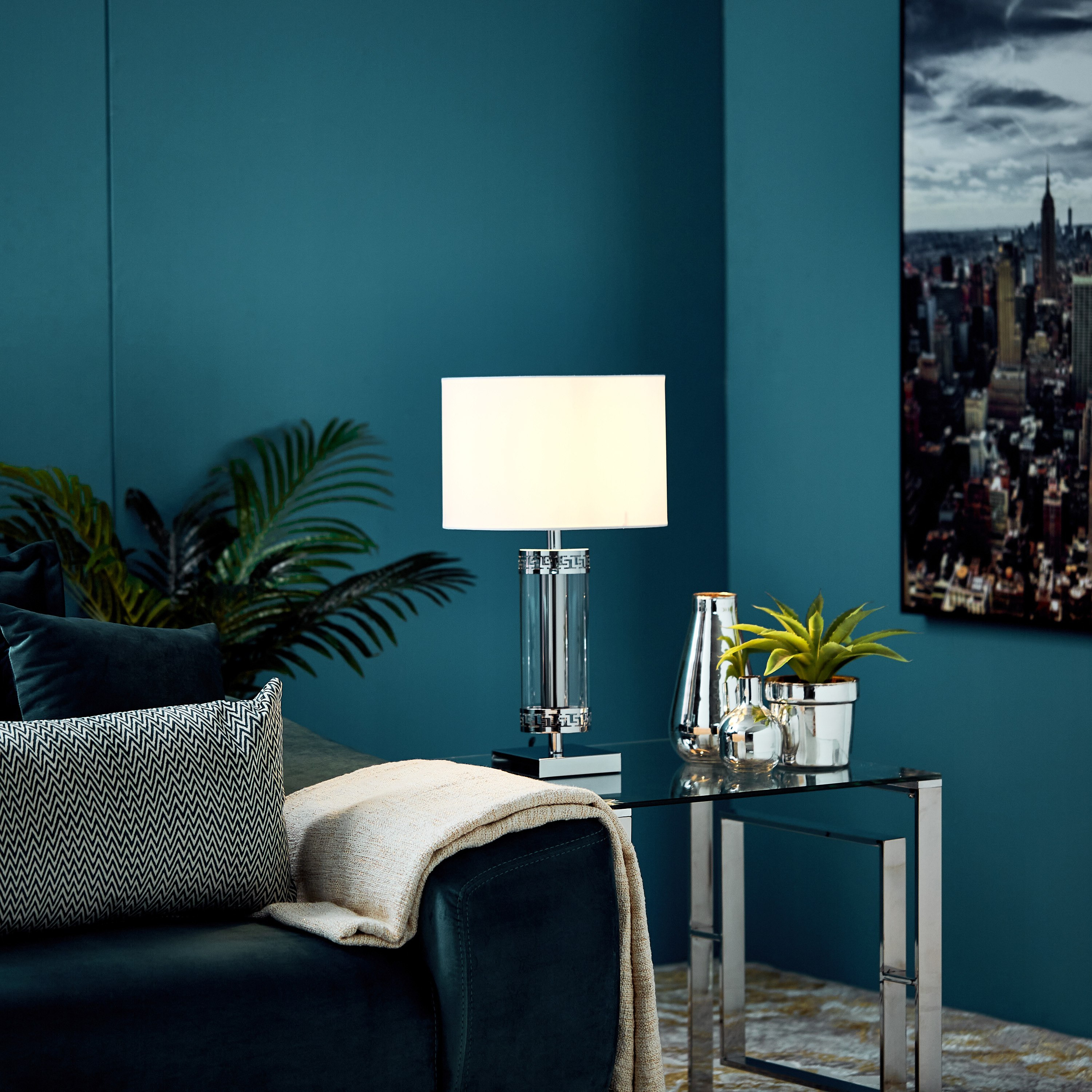 مصباح طاولة زجاجي من كورسا - 54 سم-hbxlivingroom-lighting-tablelamps-image-4