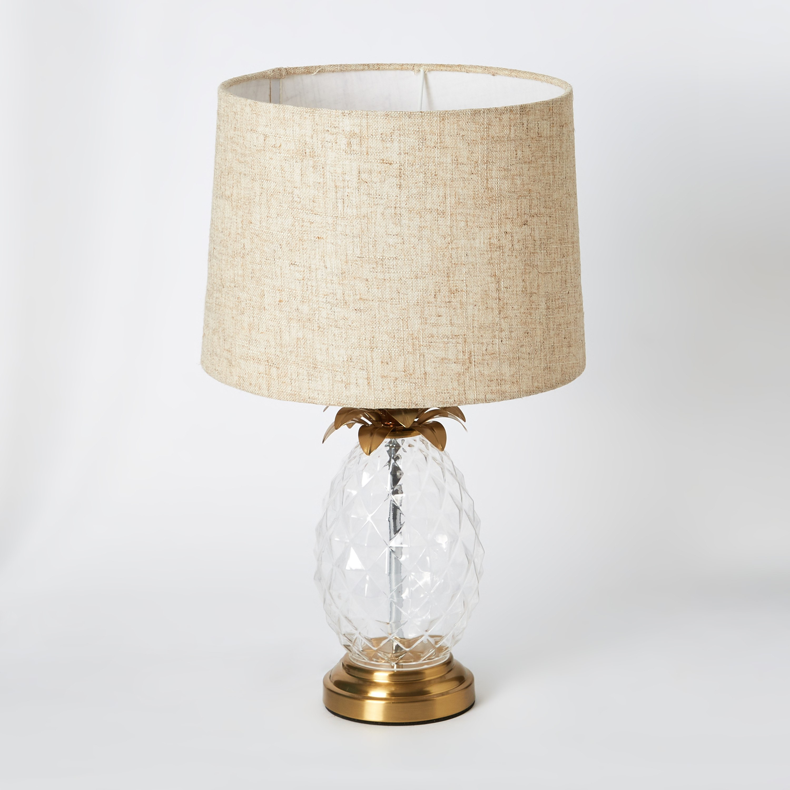 مصباح طاولة زجاجي من باين  - 48 سم-hbxlivingroom-lighting-tablelamps-image-5