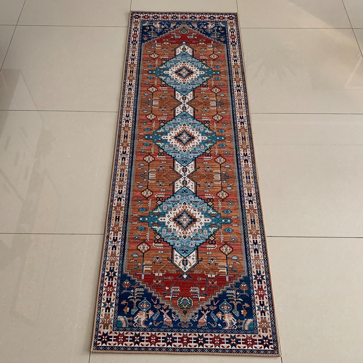 Kerman Printed Rug Runner-hbxdecorandfurnishings-floorcoverings-rugs-image-3