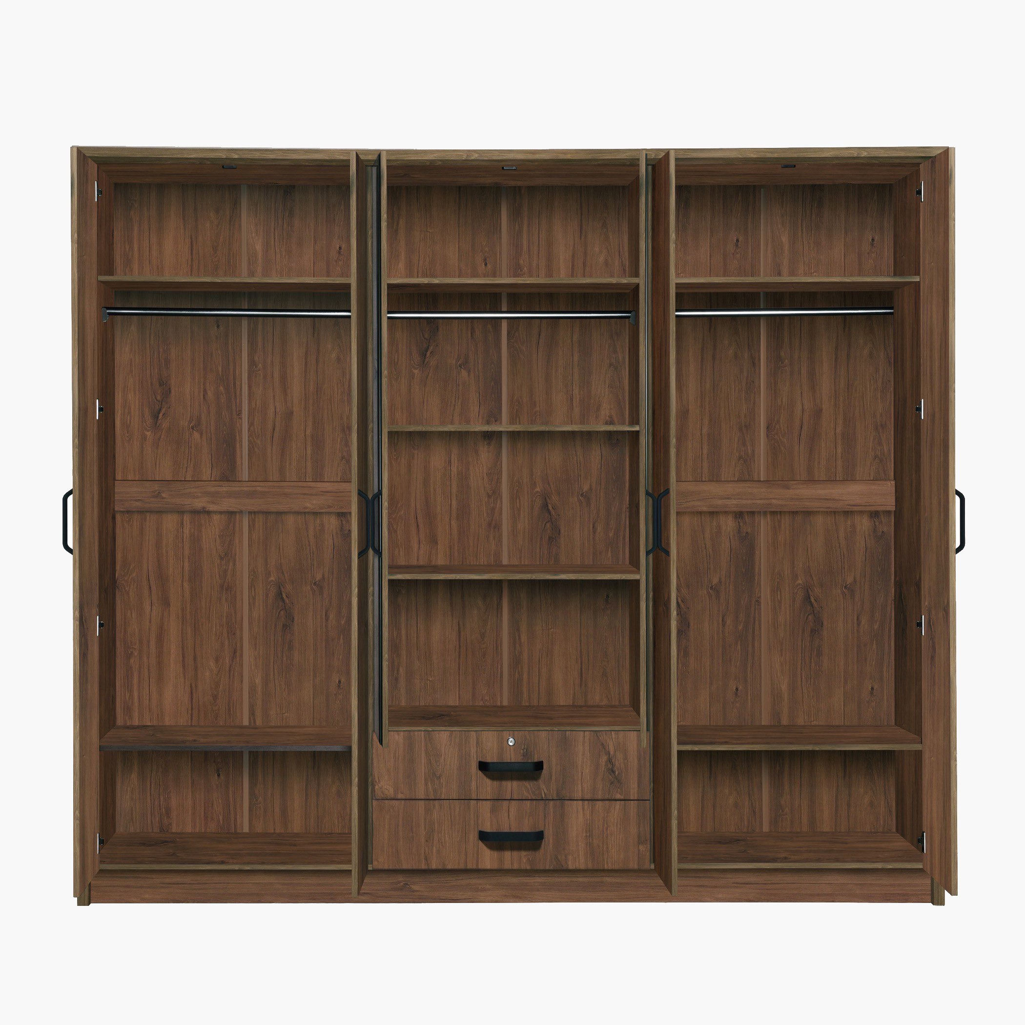 دولاب بـ 6 أبواب مع مرآتين من بيتون-hbxfurniture-wardrobes-image-4