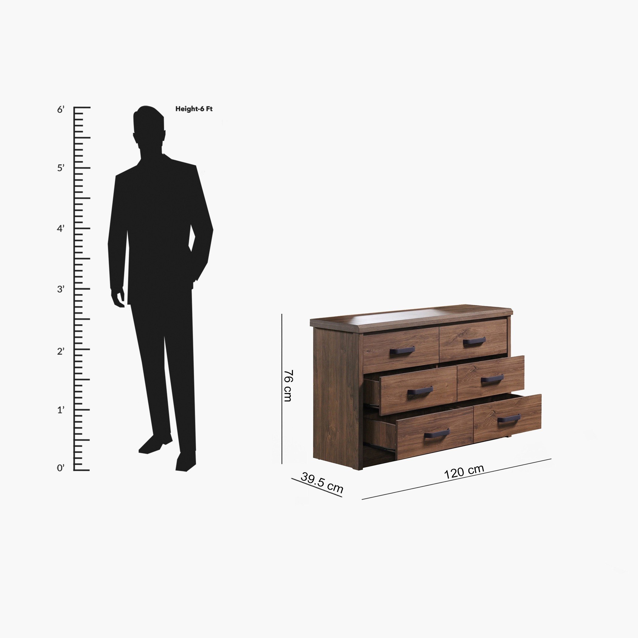 طاولة تزيين كبيرة بـ6 أدراج دون مرآة من بيتون-hbxfurniture-bedroom-dressersandmirrors-image-7