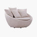 Audrey Round 2-Seater Fabric Sofa with 6 Cushions-Sofas-thumbnail-2
