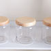 Ocean Pop Jar with Wooden Lid - Set of 6-Glassware-thumbnail-1