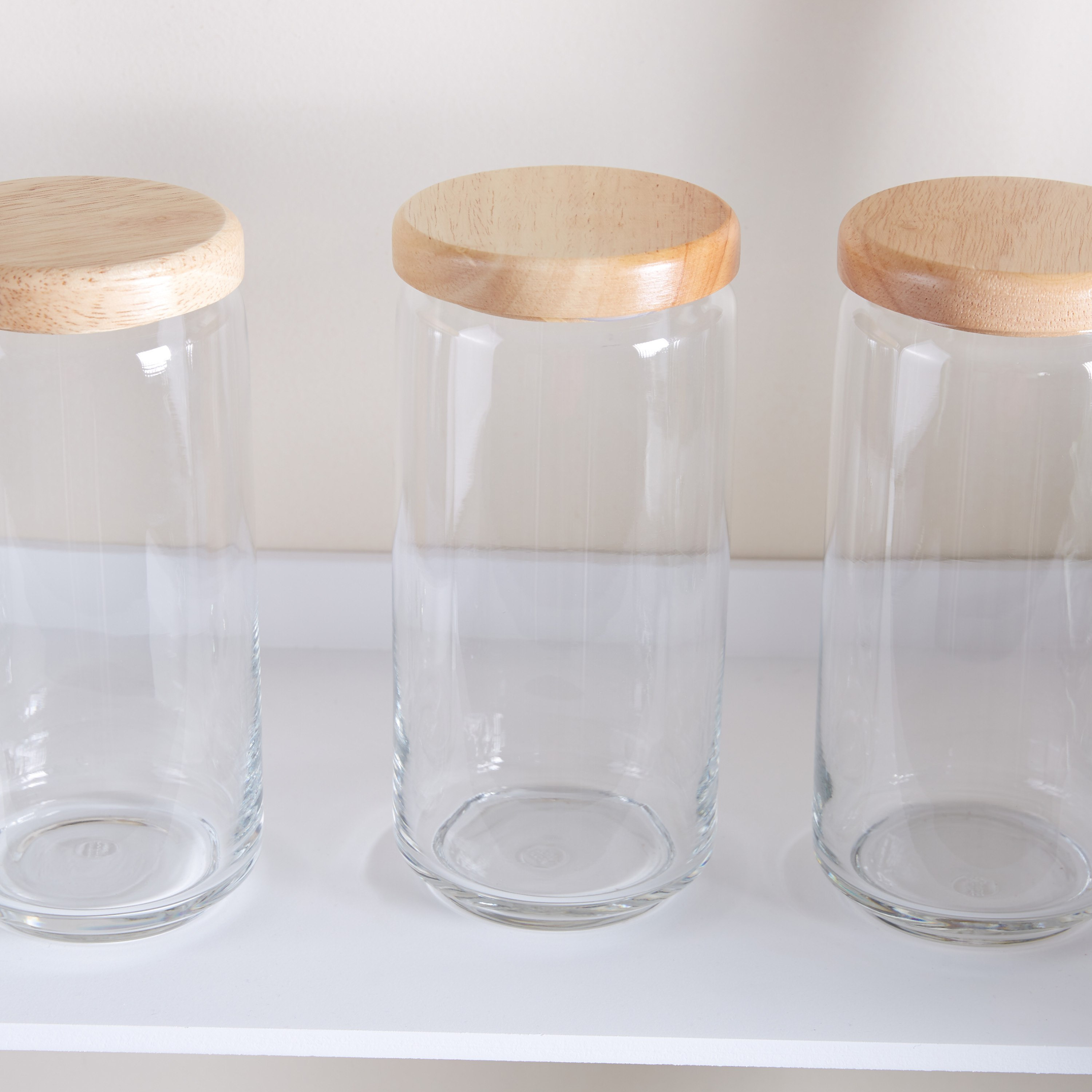 Ocean Pop Jar with Wooden Lid - Set of 6-hbxhomeware-hbxkitchen-image-2