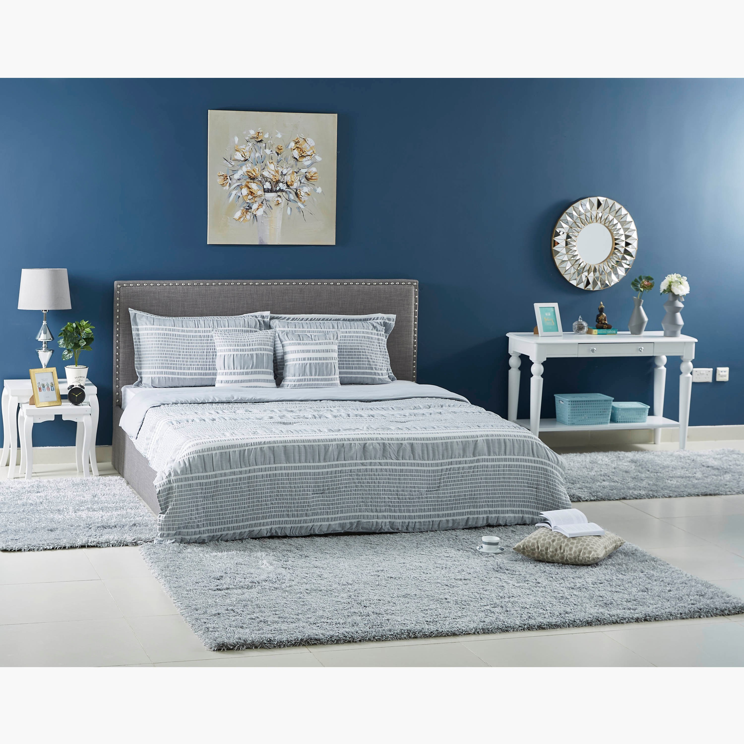 Avon Polyester Tape Shaggy Rug - 120x170 cm-hbxdecorandfurnishings-floorcoverings-rugs-image-4