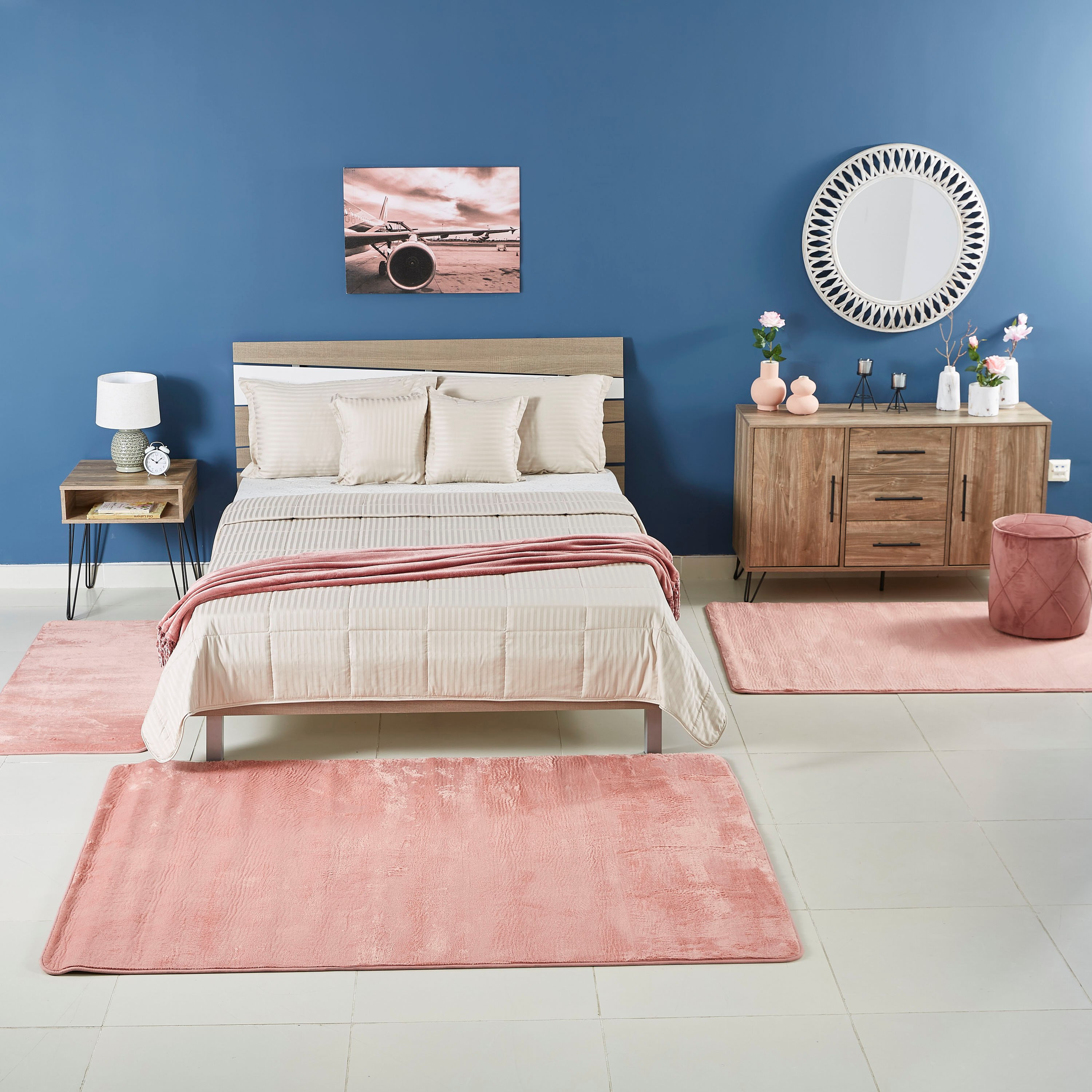 سجادة قطيفة فائقة النعومة - 60x120 سم-hbxdecorandfurnishings-floorcoverings-rugs-image-4