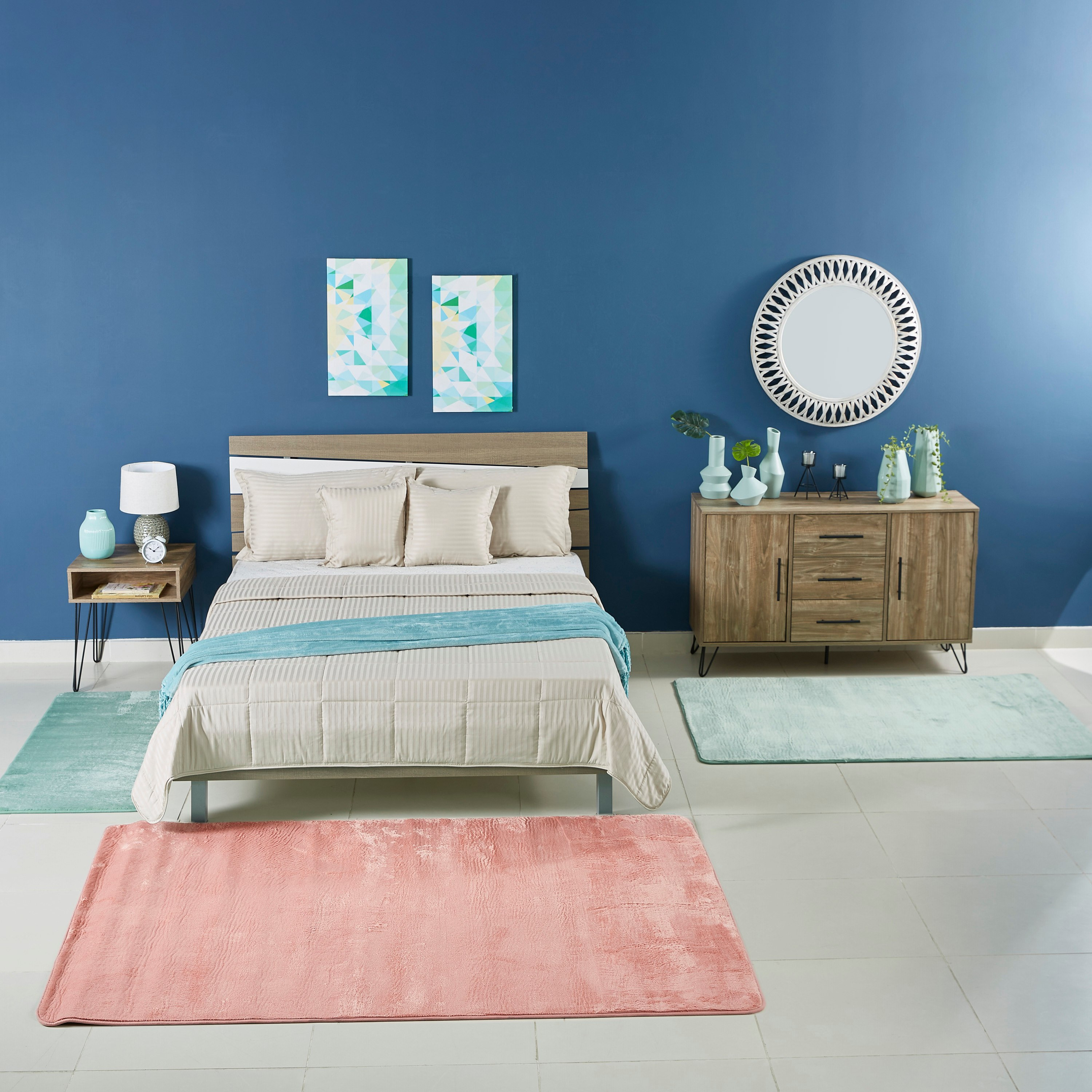 سجادة مخملية فائقة النعومة - 150x200  سم-hbxdecorandfurnishings-floorcoverings-rugs-image-4