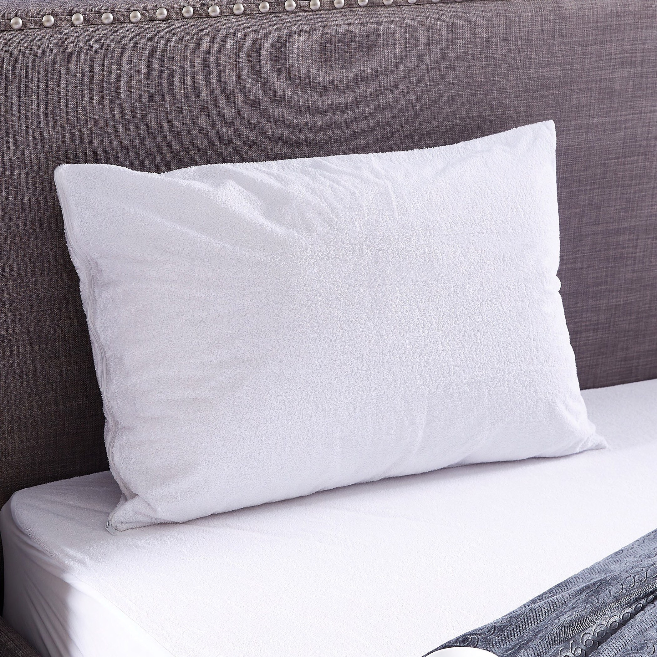 Water resistant hot sale pillow covers