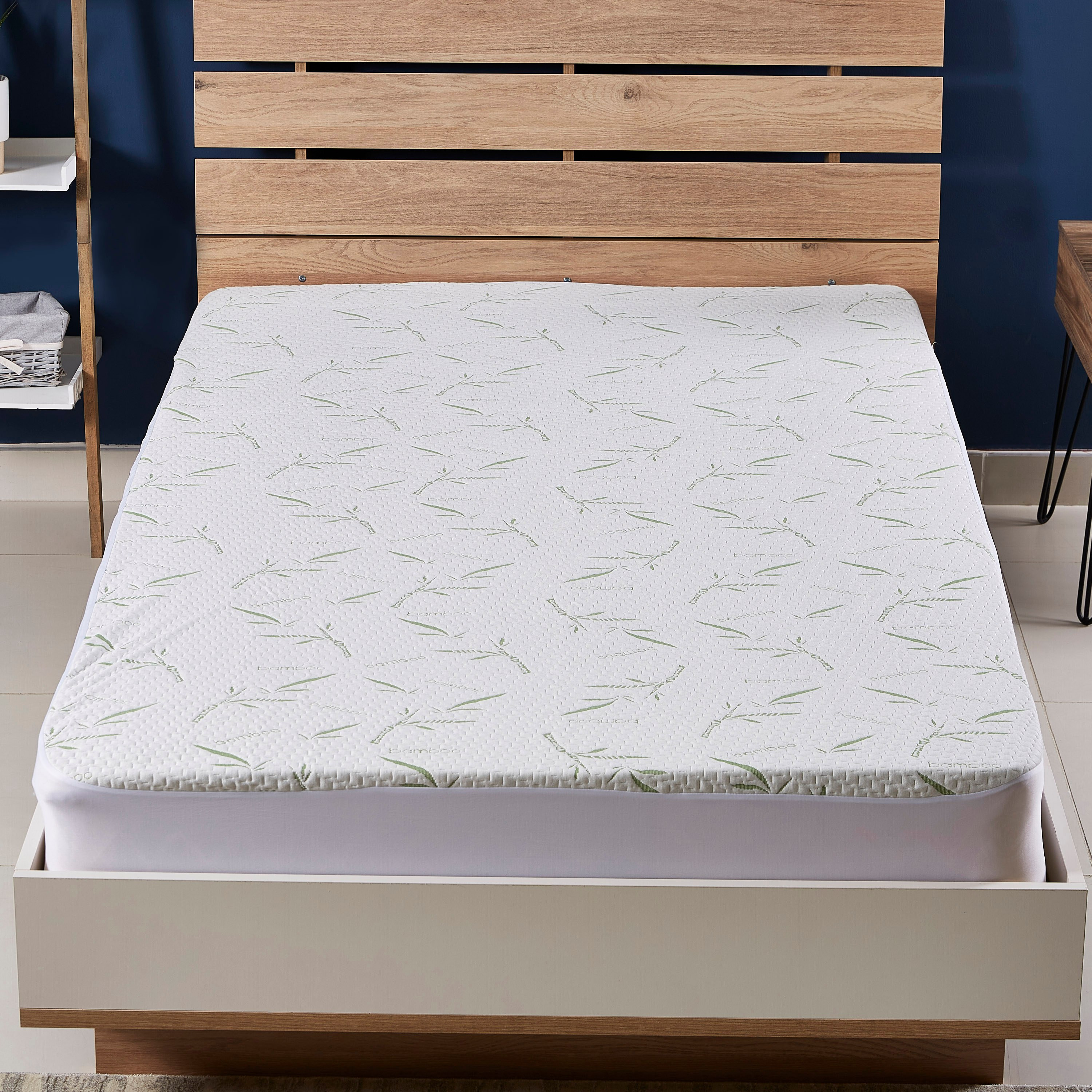 واقي مرتبة مزدوج مقاوم للماء من الخيزران - 120x200 سم-PROMO_HB_AE_B1G1_250925-image-2