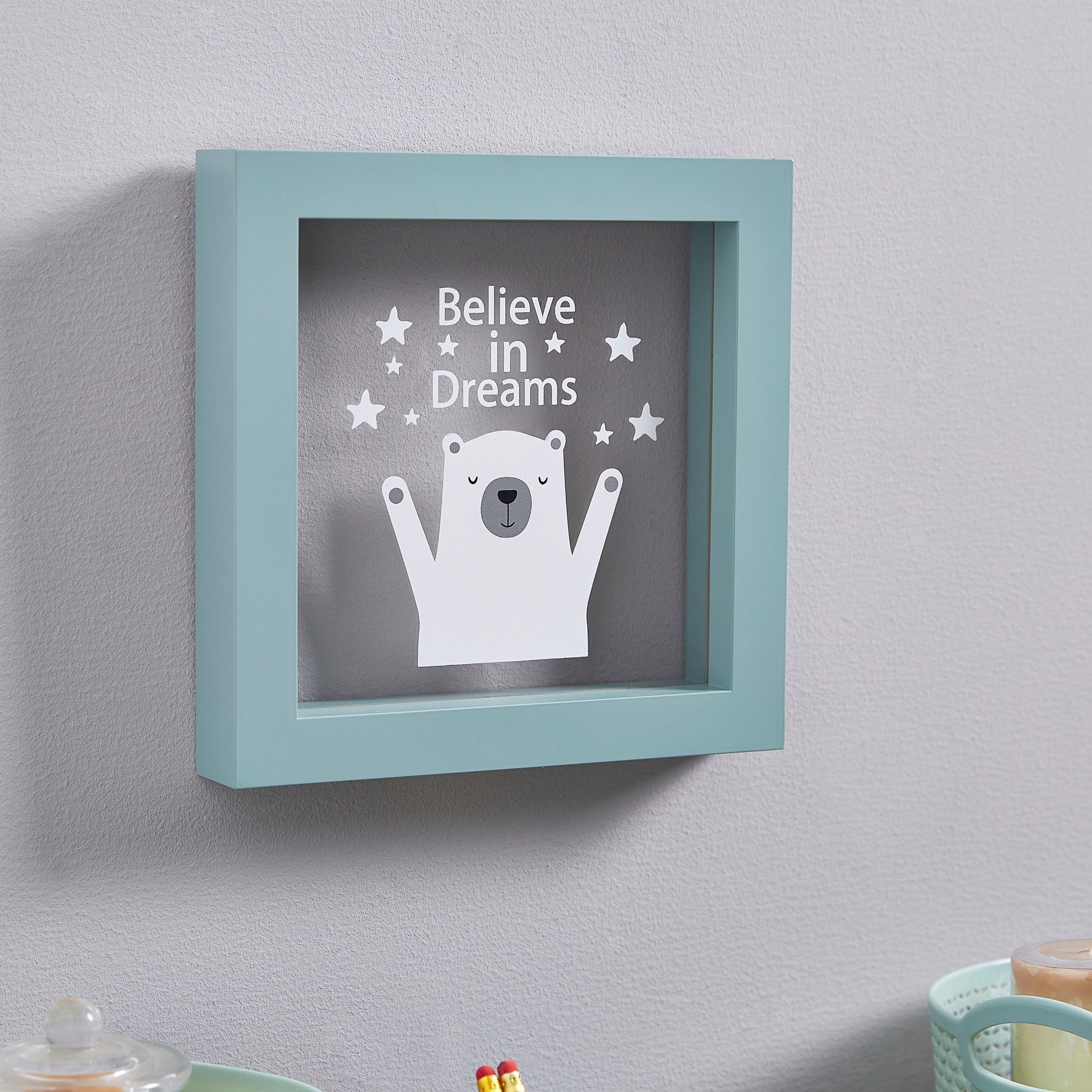 برواز ديكور مضيء من آرو - 22 × 22 × 3 سم-hbxhomeware-hbxkidsandyouth-image-2