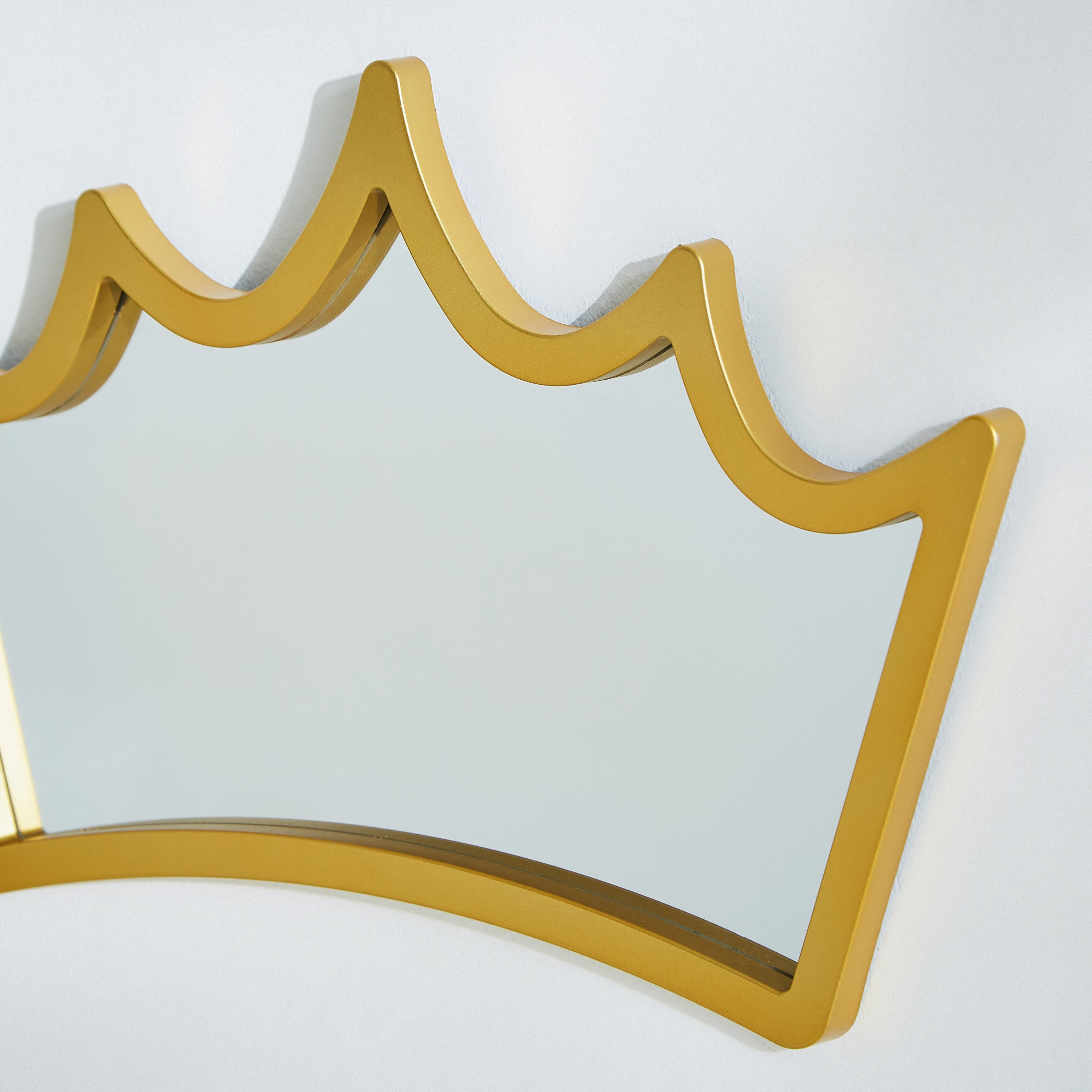 مرآة حائط بتصميم تاج من أي أي آر أو - 38x24x1 سم-hbxhomeware-hbxkidsandyouth-image-3