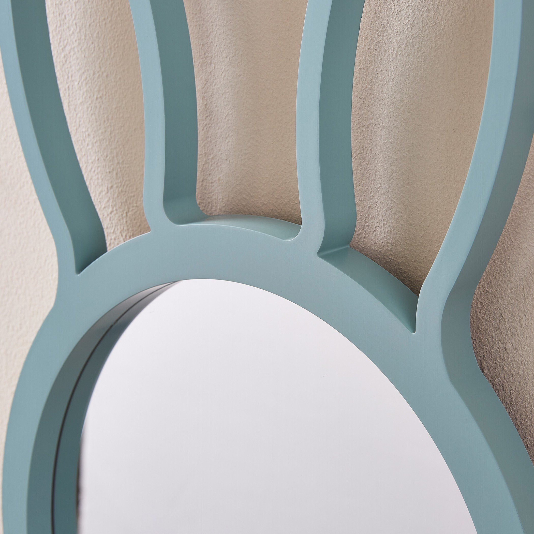 مرآة حائط بتصميم أرنب من أي أي آر أو - 27x48x2 سم-hbxhomeware-hbxkidsandyouth-image-3
