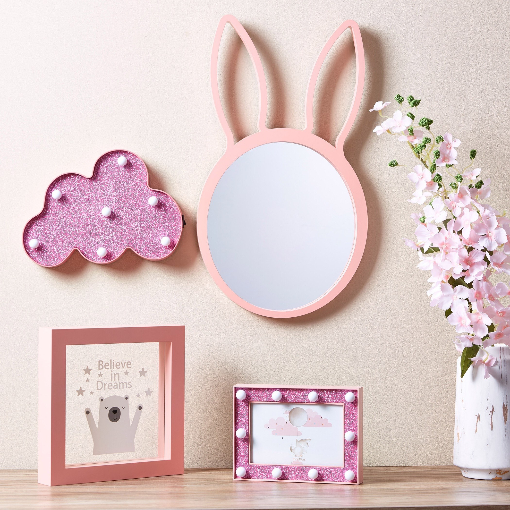 قطعة ديكور بتصميم غيمة بـ7 أضواء إل إي دي من أي أي آر أو - 25x18x3 سم-hbxhomeware-hbxkidsandyouth-image-5