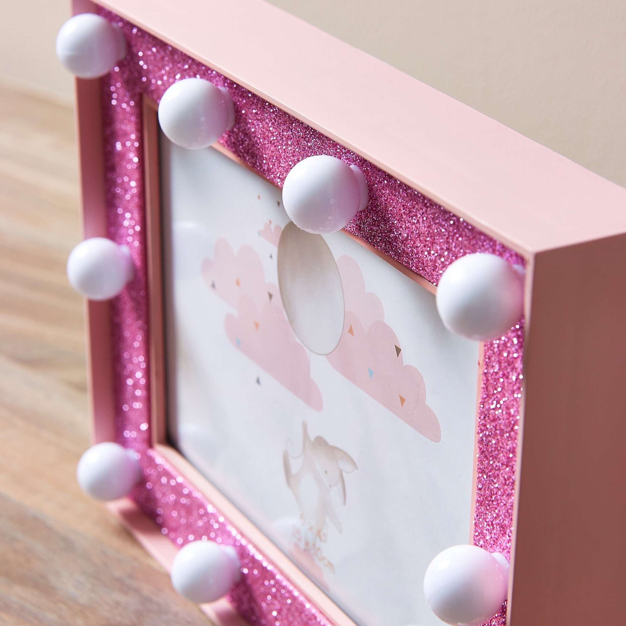 برواز صور مزيّن بـ10 أضواء إل إي دي من أي أي آر أو - 15x10 سم-hbxhomeware-hbxkidsandyouth-image-4