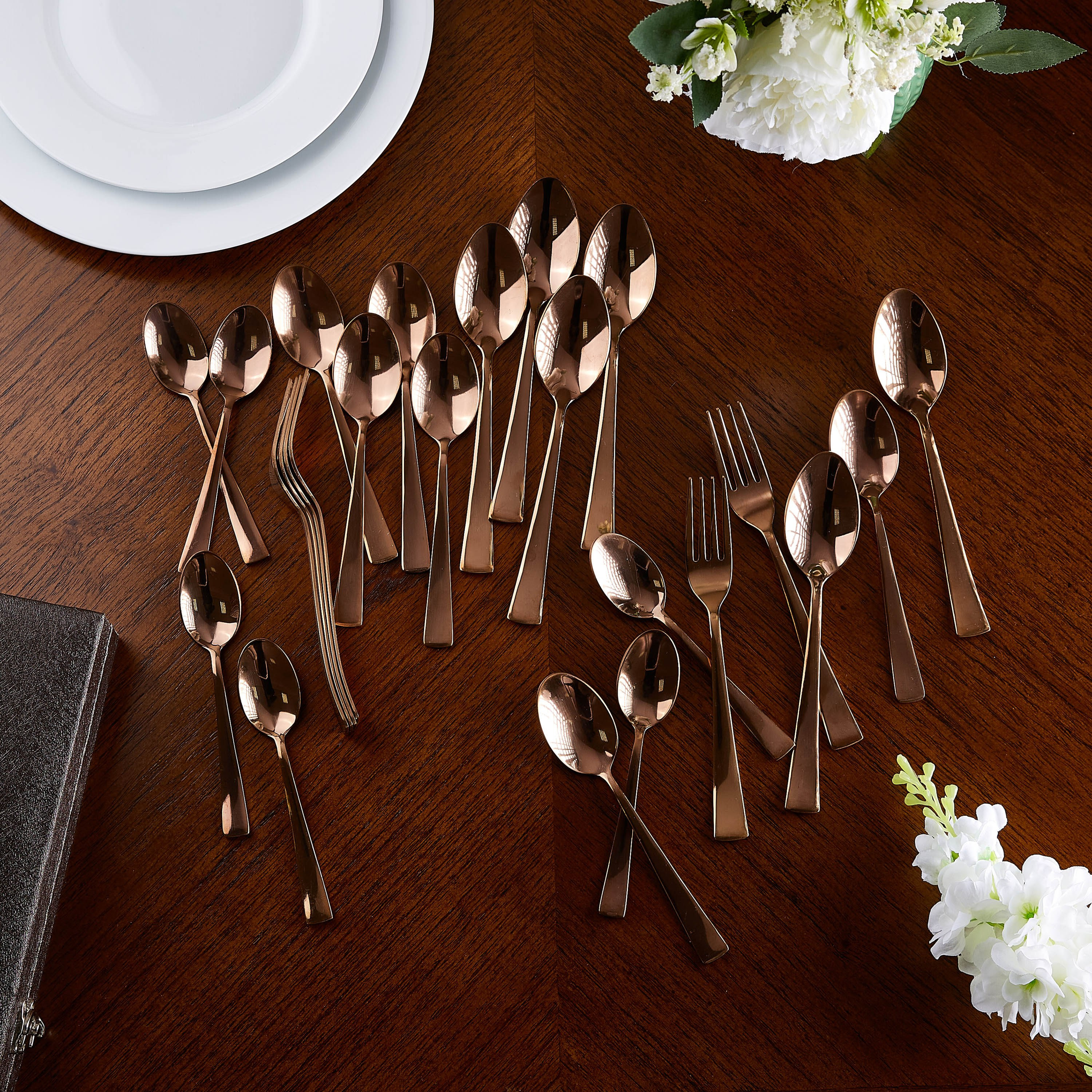 طقم أدوات مائدة ستانلس ستيل 24 قطعة من فستيف-hbxhomeware-hbxkitchen-image-1