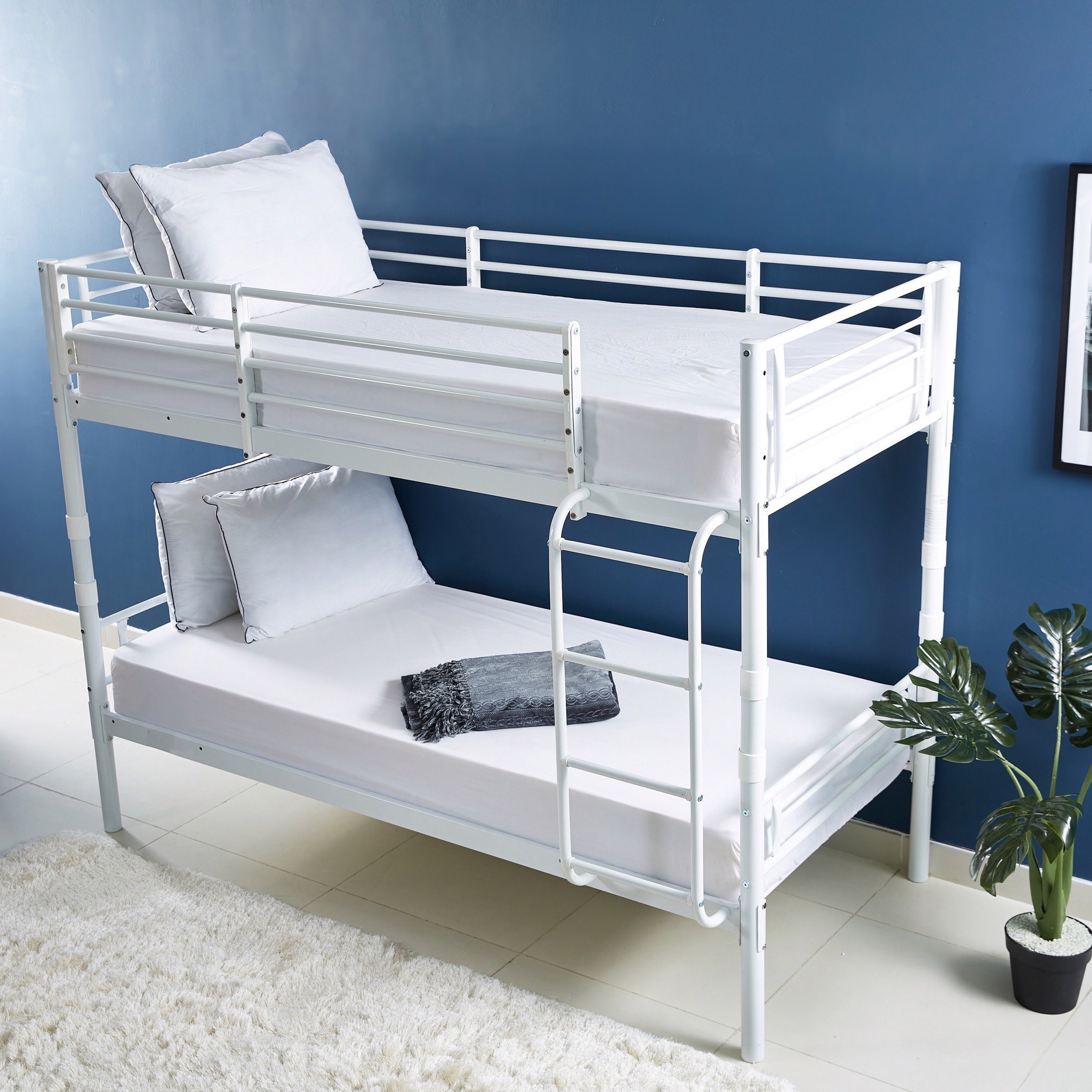 سرير بطابقين من فانيلا كودي - ينقسم إلى 2 أسرّة فرديّة 90x200 سم-hbxkidsandyouth-bedsandbedsets-bunkbeds-single-image-4