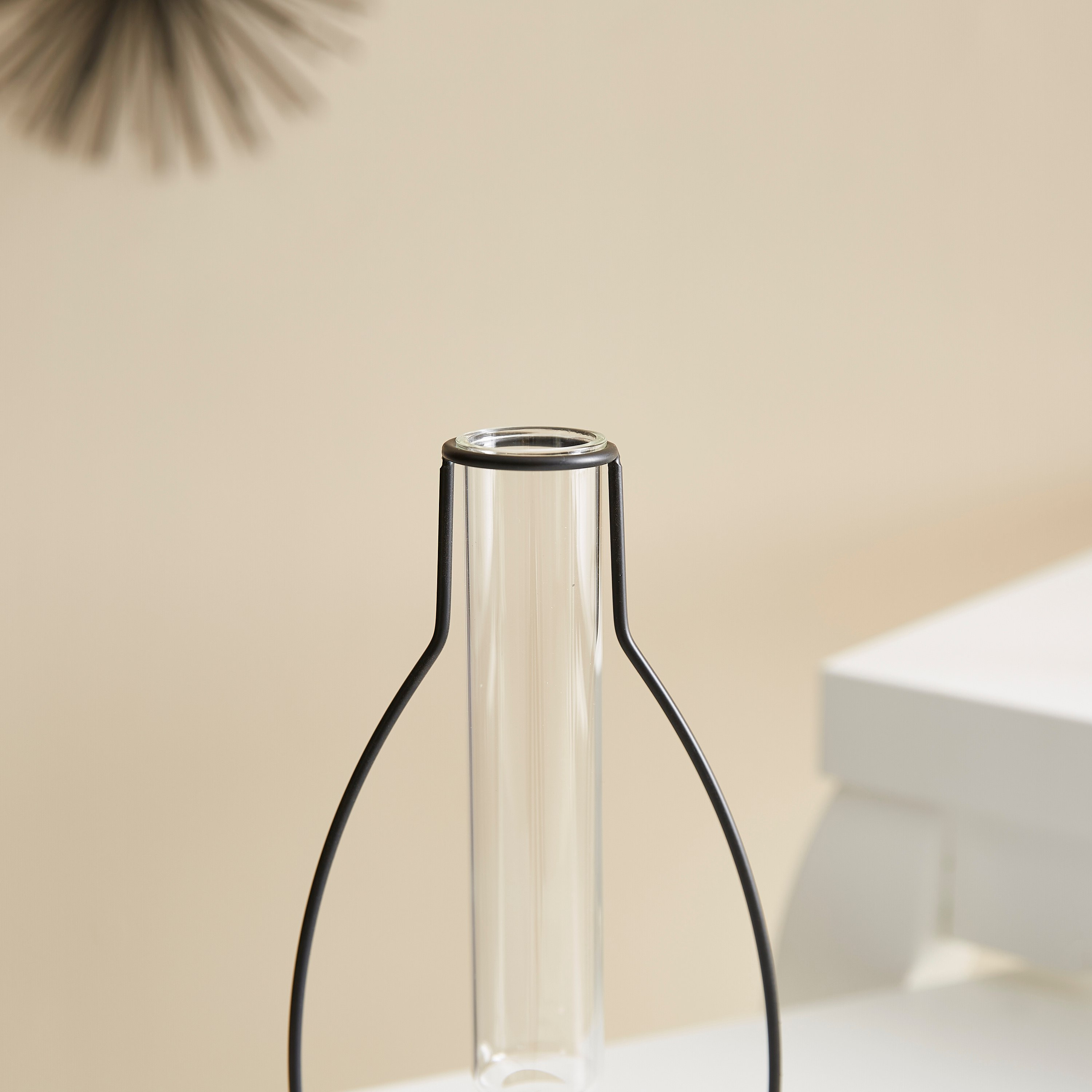 Zia Glass Tube Vase with Metal Frame-hbxbedroom-decorandaccessories-vases-image-3