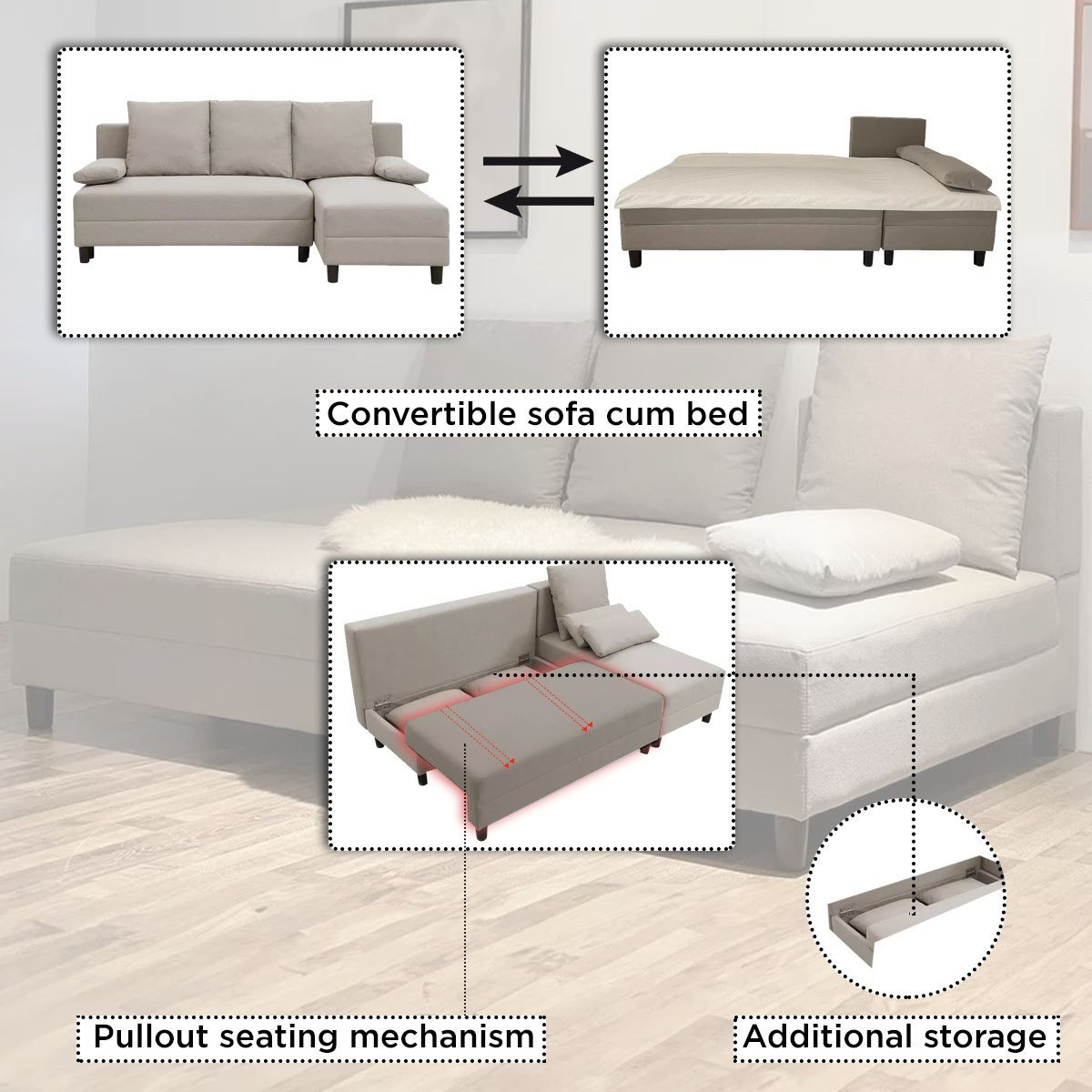 كنبة سرير ركنية قماش قابلة للعكس 3 مقاعد - ألبيرتا-hbxlivingroom-sofasandarmchairs-sofas-image-18