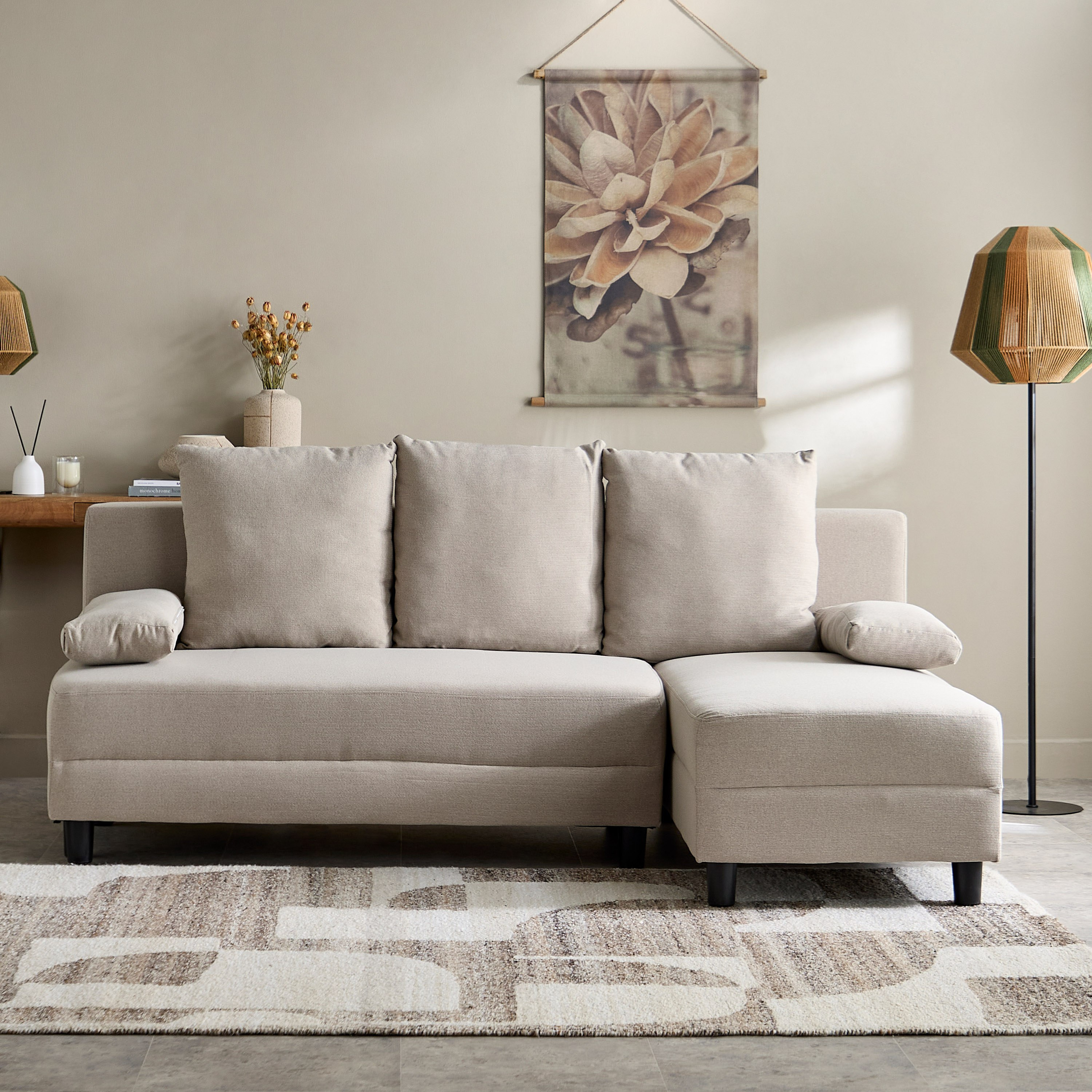 كنبة سرير ركنية قماش قابلة للعكس 3 مقاعد - ألبيرتا-hbxlivingroom-sofasandarmchairs-sofas-image-5