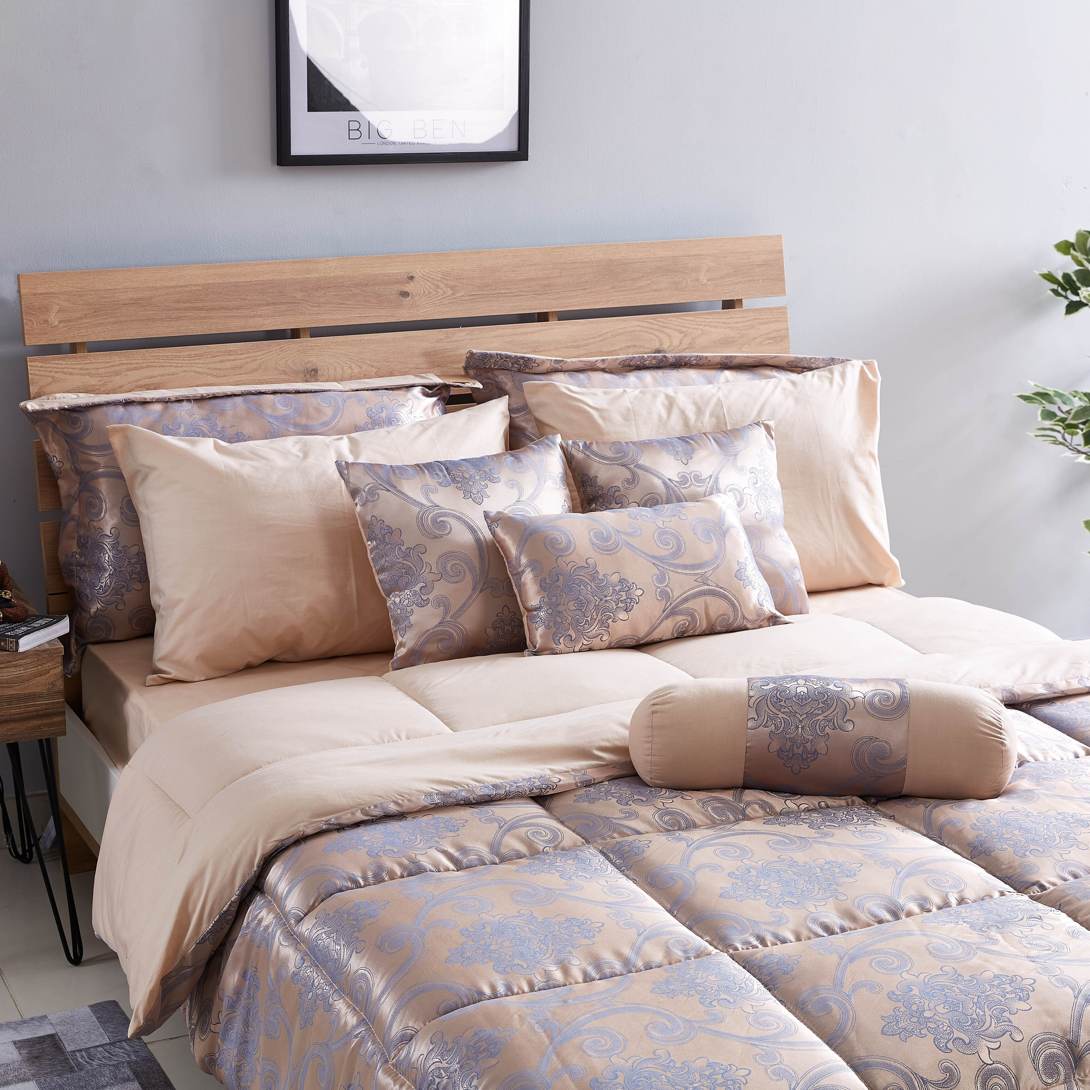 طقم لحاف سوبر كينج جاكار 12 قطعة من أوبولانس - 260x240 سم-hbxhomeware-hbxdecorandfurnishings-image-3