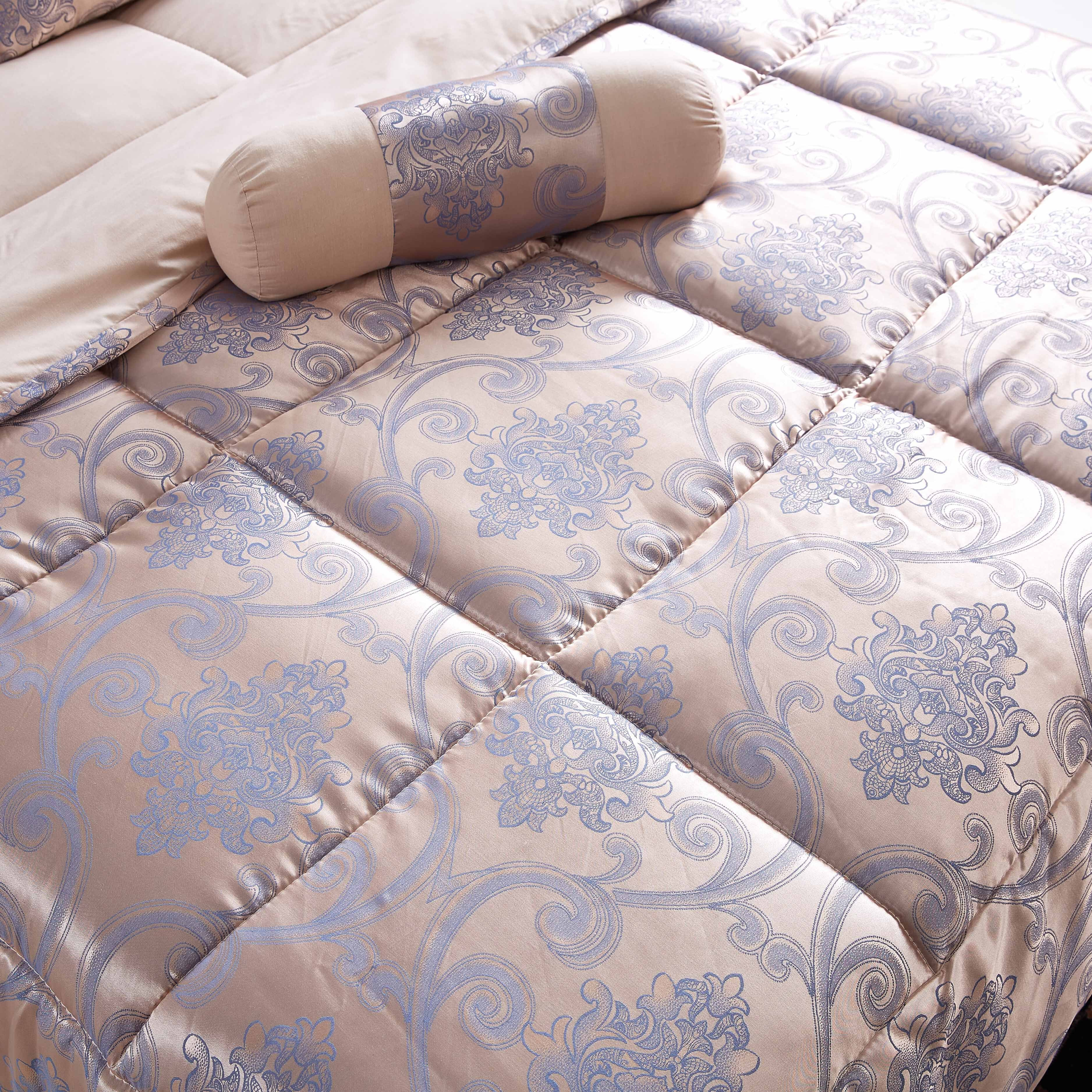 طقم لحاف سوبر كينج جاكار 12 قطعة من أوبولانس - 260x240 سم-hbxhomeware-hbxdecorandfurnishings-image-5