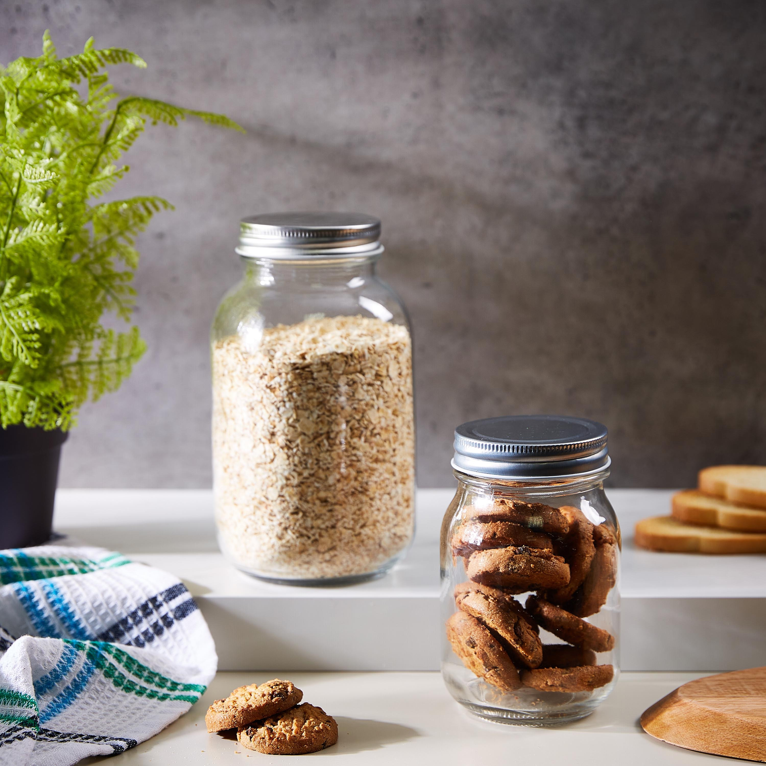 Glass Jar - 1 L-hbxhomeware-hbxkitchen-image-3