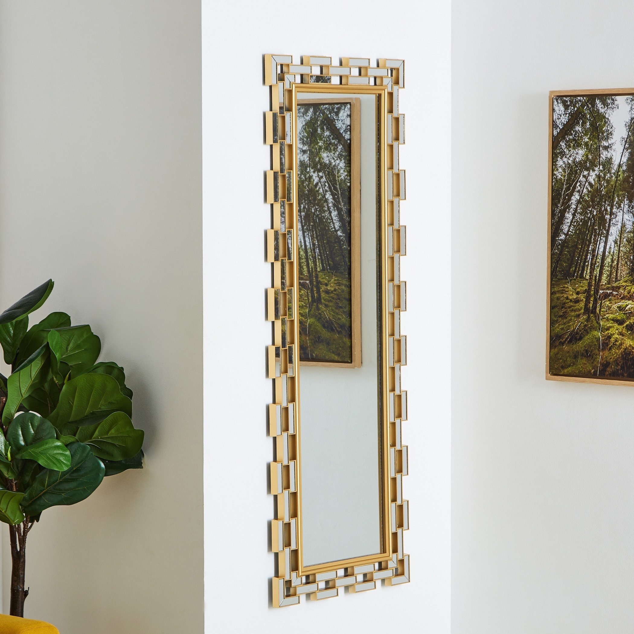 Silva Rectangular Mirror - 48x2x137 cm-PROMO_HB_AE_B1G1_250925-image-1