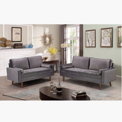 Zyler 3-Seater Sofa with 2-Bolster Cushions