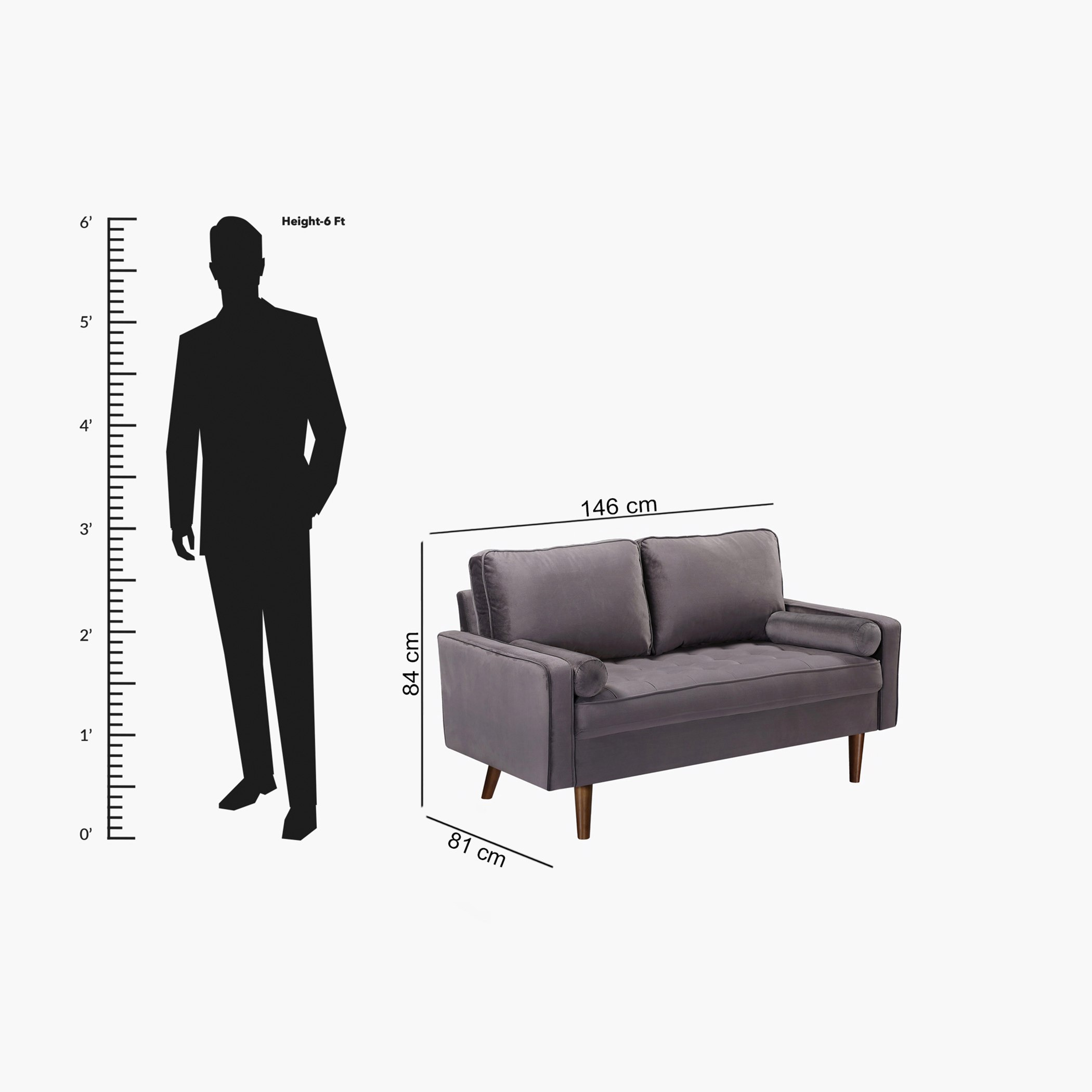 كنبة مقعدان مع وسادتين طويلتين من زيلر-hbxlivingroom-sofasandarmchairs-sofas-image-9