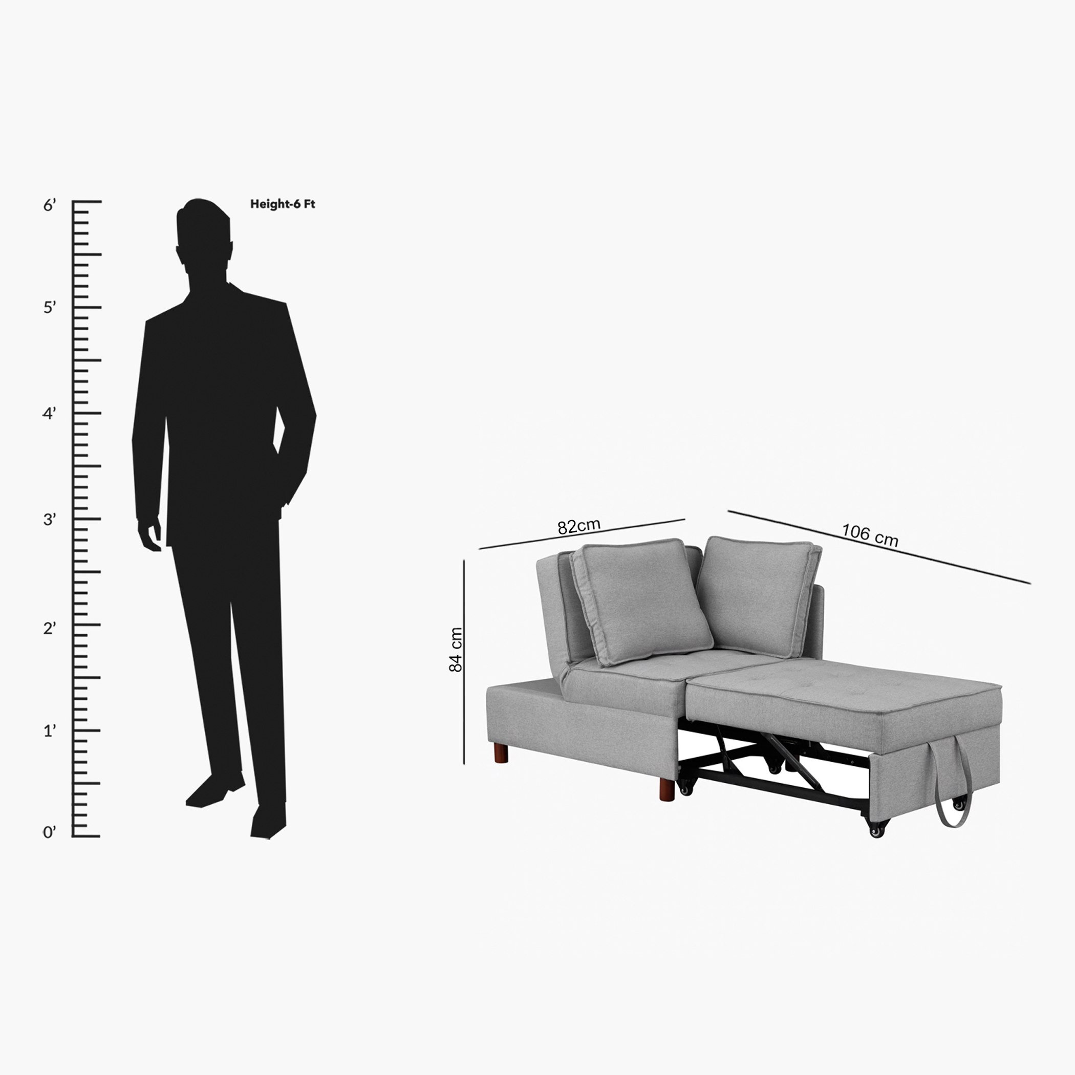 Studio Multi-Position Fabric Sofa Bed-hbxlivingroom-sofasandarmchairs-sofas-image-21
