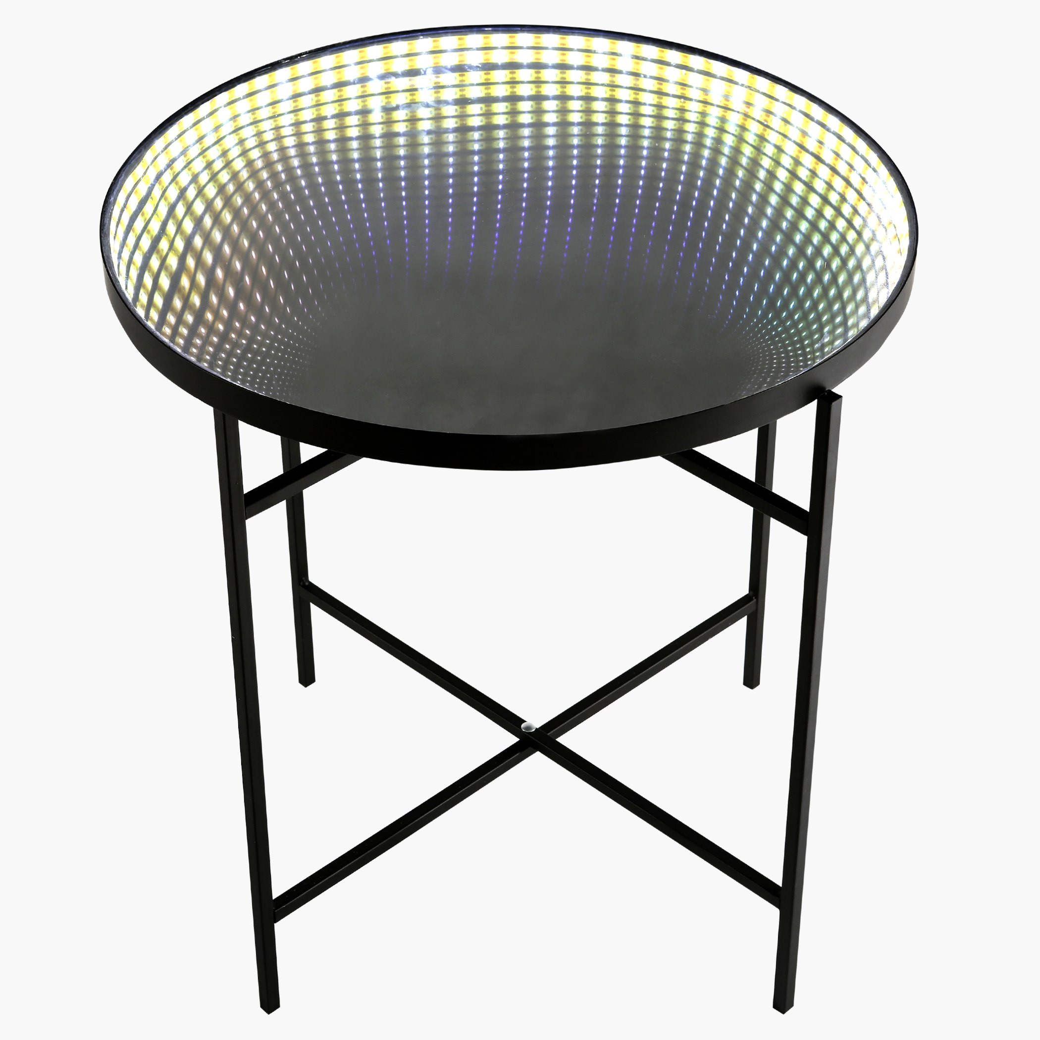 Infinity Round LED End Table-hbxfurniture-livingroom-endtables-image-2