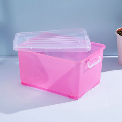 Juana Storage Box with Lid and Handles - 32 L